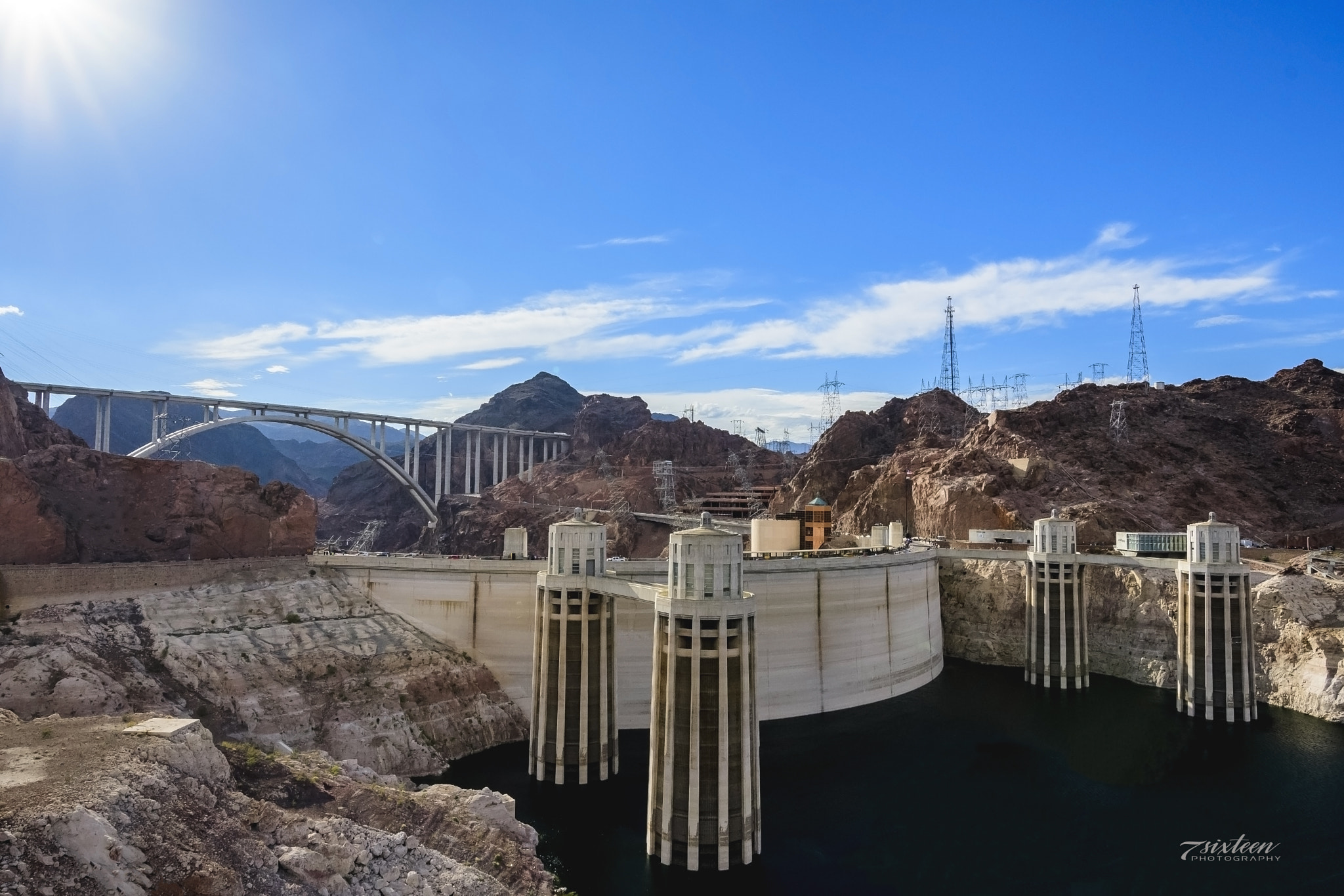 Nikon D500 sample photo. Hoover dam photography