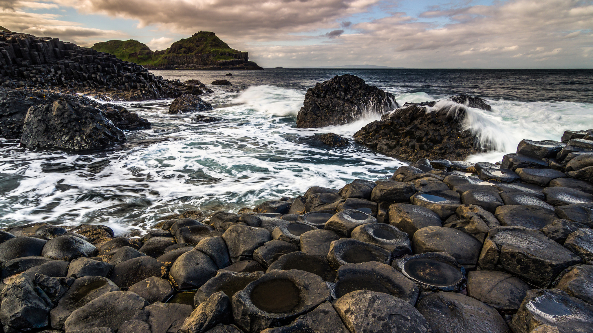 Pentax K-3 sample photo. Giant's causeway photography