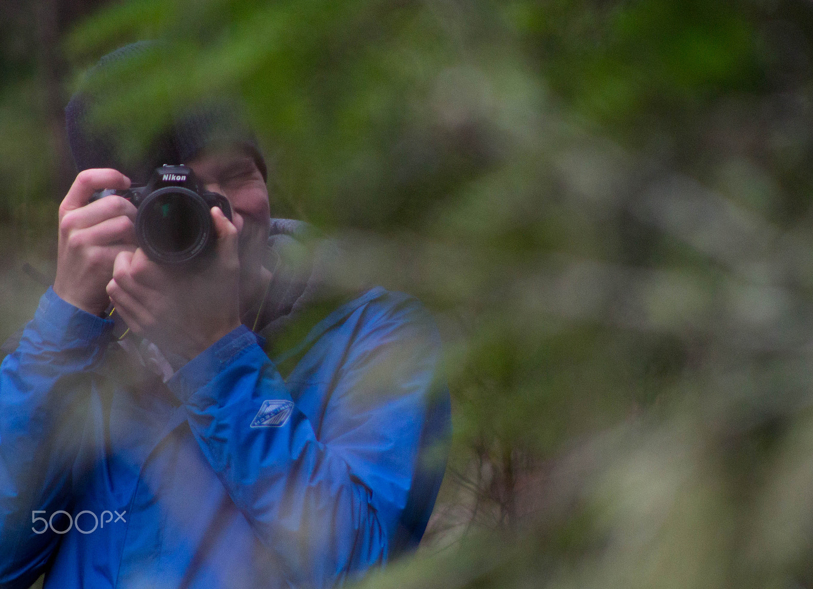 Canon EF 75-300mm f/4-5.6 USM sample photo. Through the trees photography