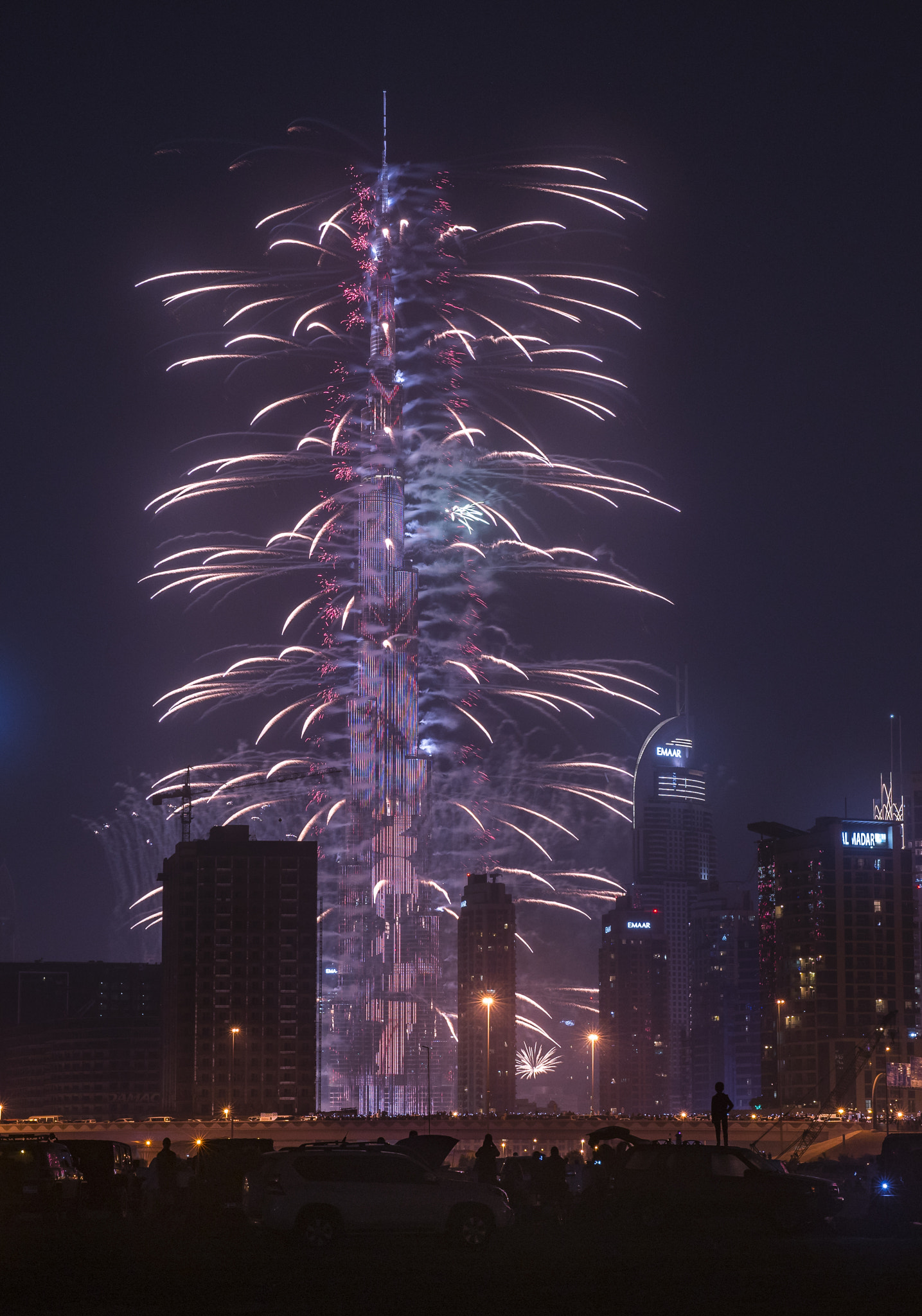 Canon EF 24-70mm F2.8L II USM sample photo. New year fireworks 2017 photography