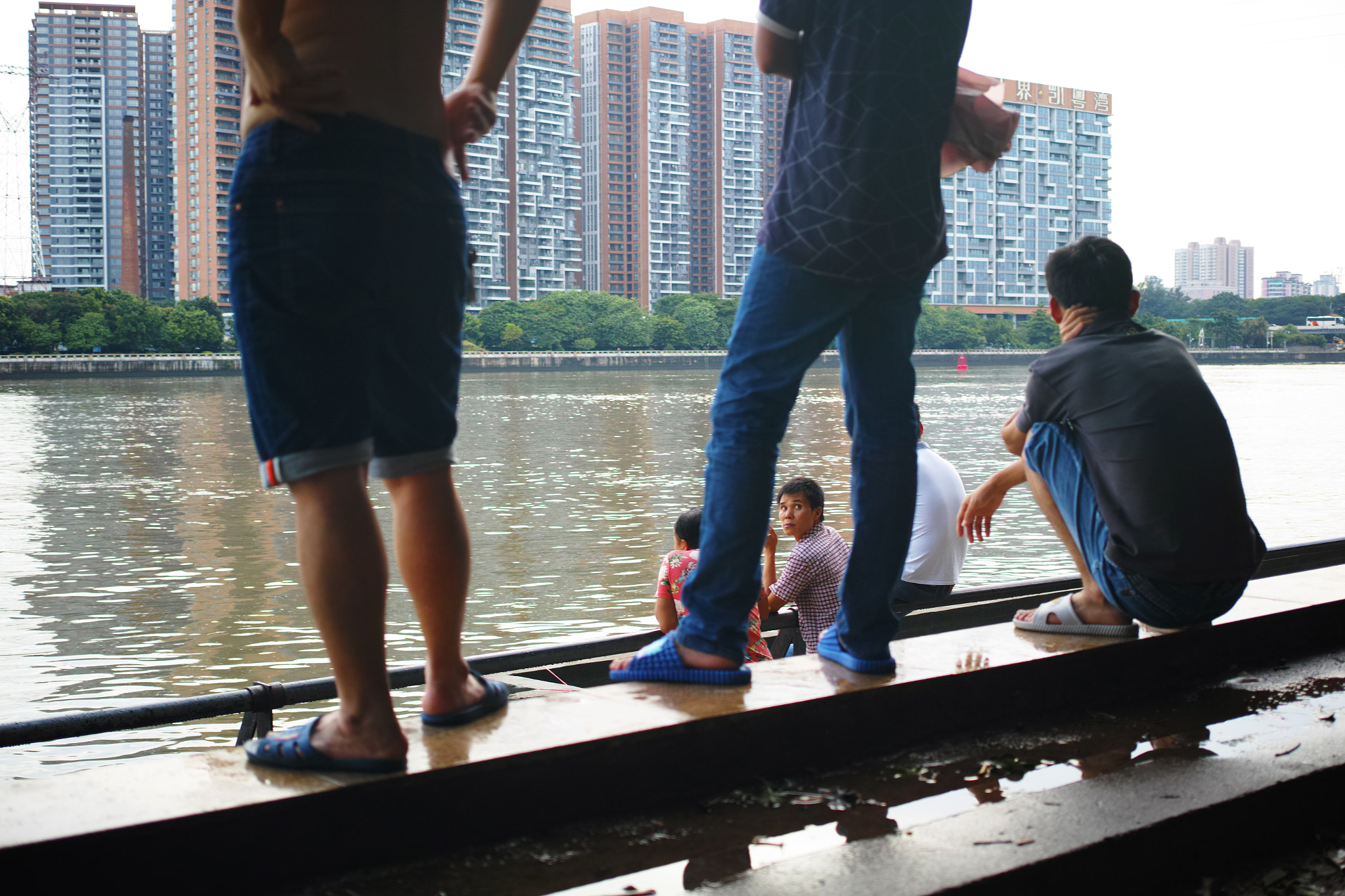1007 sample photo. 河堤上 photography