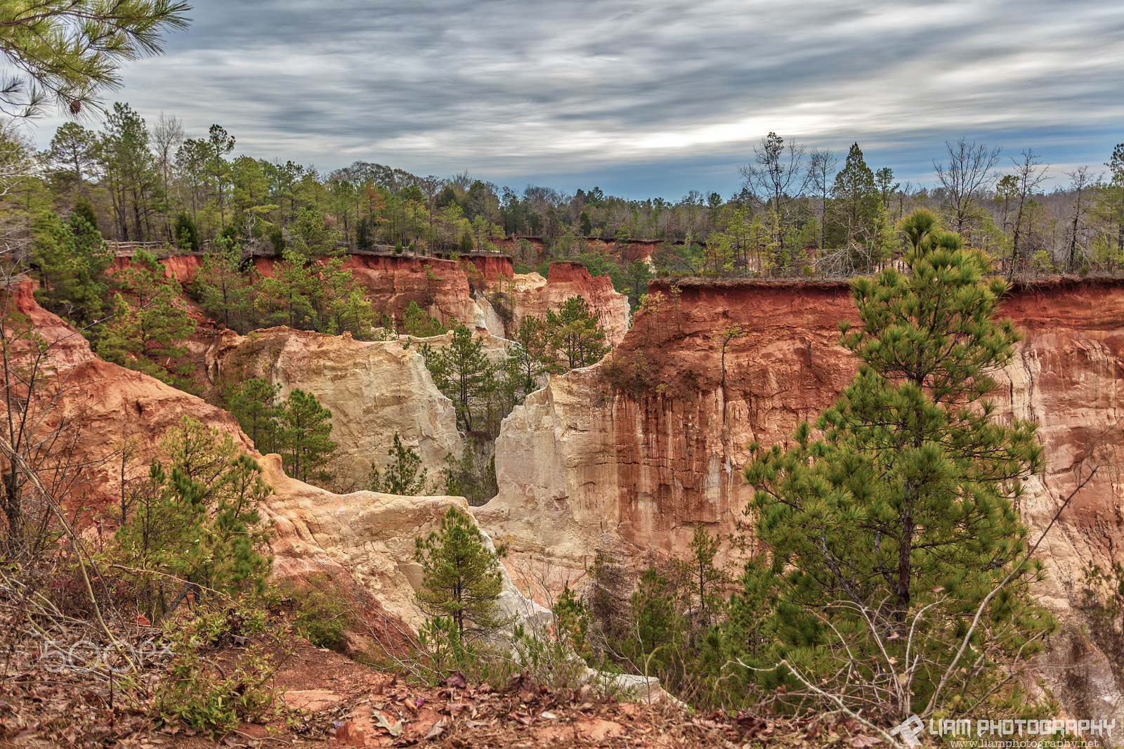 Canon EOS 5DS R + Canon EF 17-40mm F4L USM sample photo. Providence canyon, ga photography