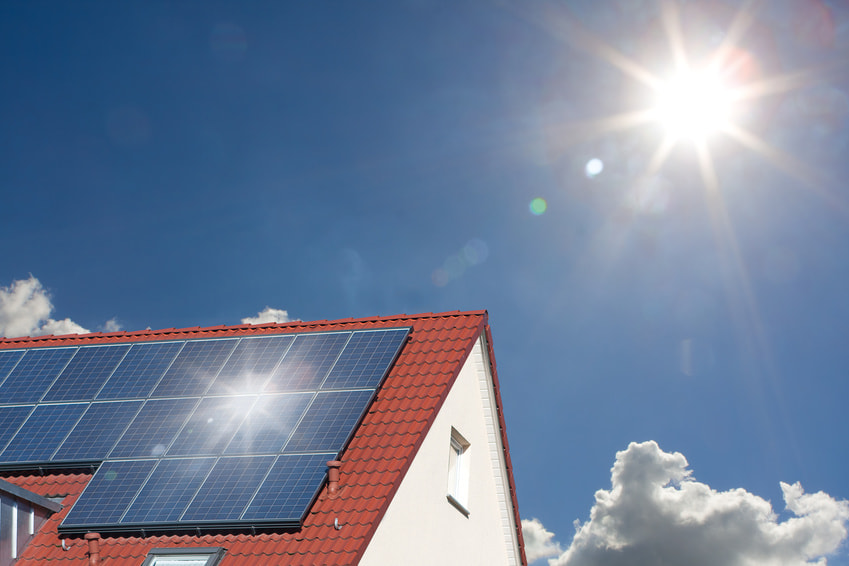 Canon EOS 40D + Canon EF 24-70mm F2.8L USM sample photo. Solar panel roof photography
