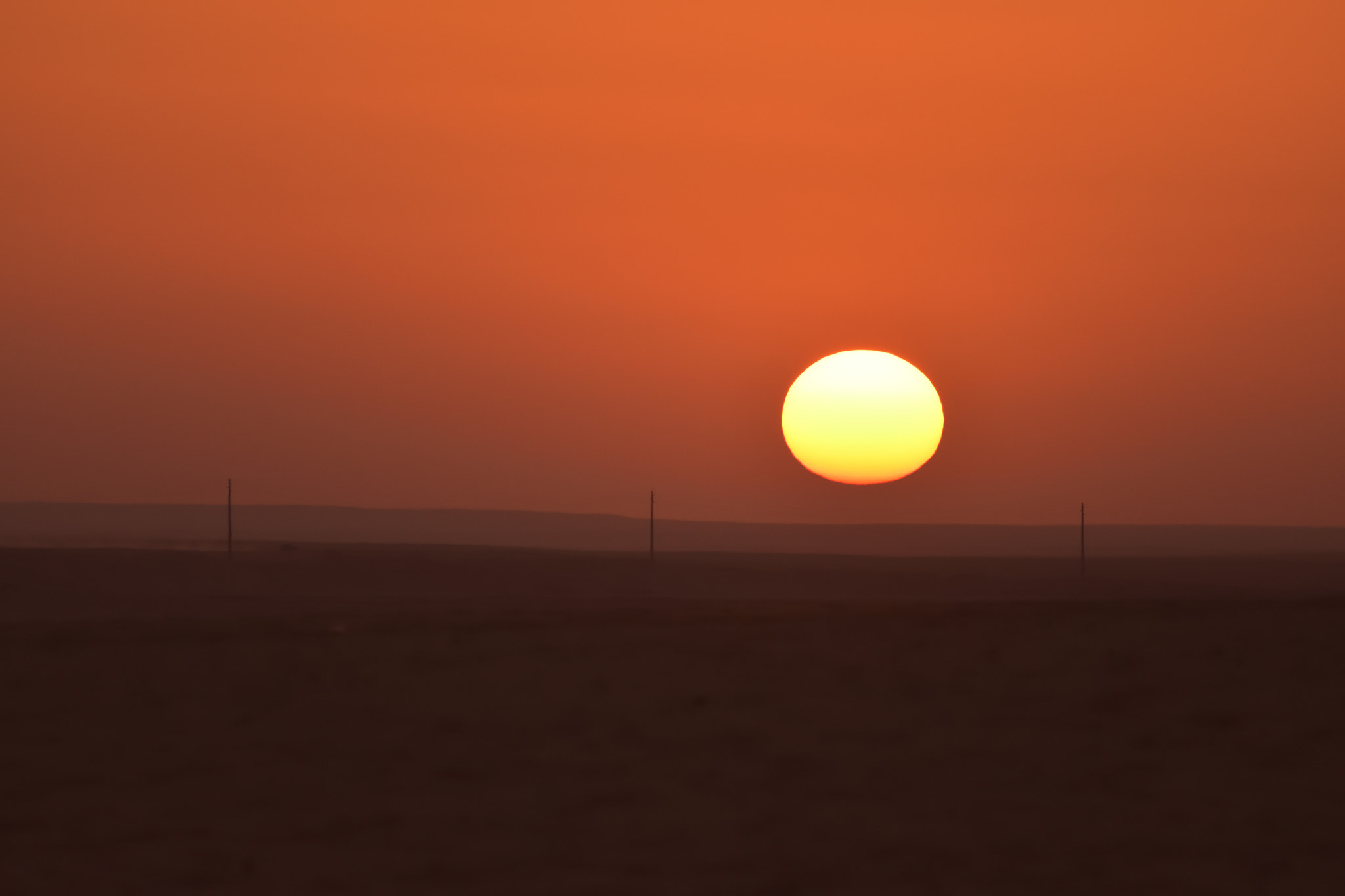 Nikon D3400 sample photo. The last sunset of 2016 in desert happy new years guys photography