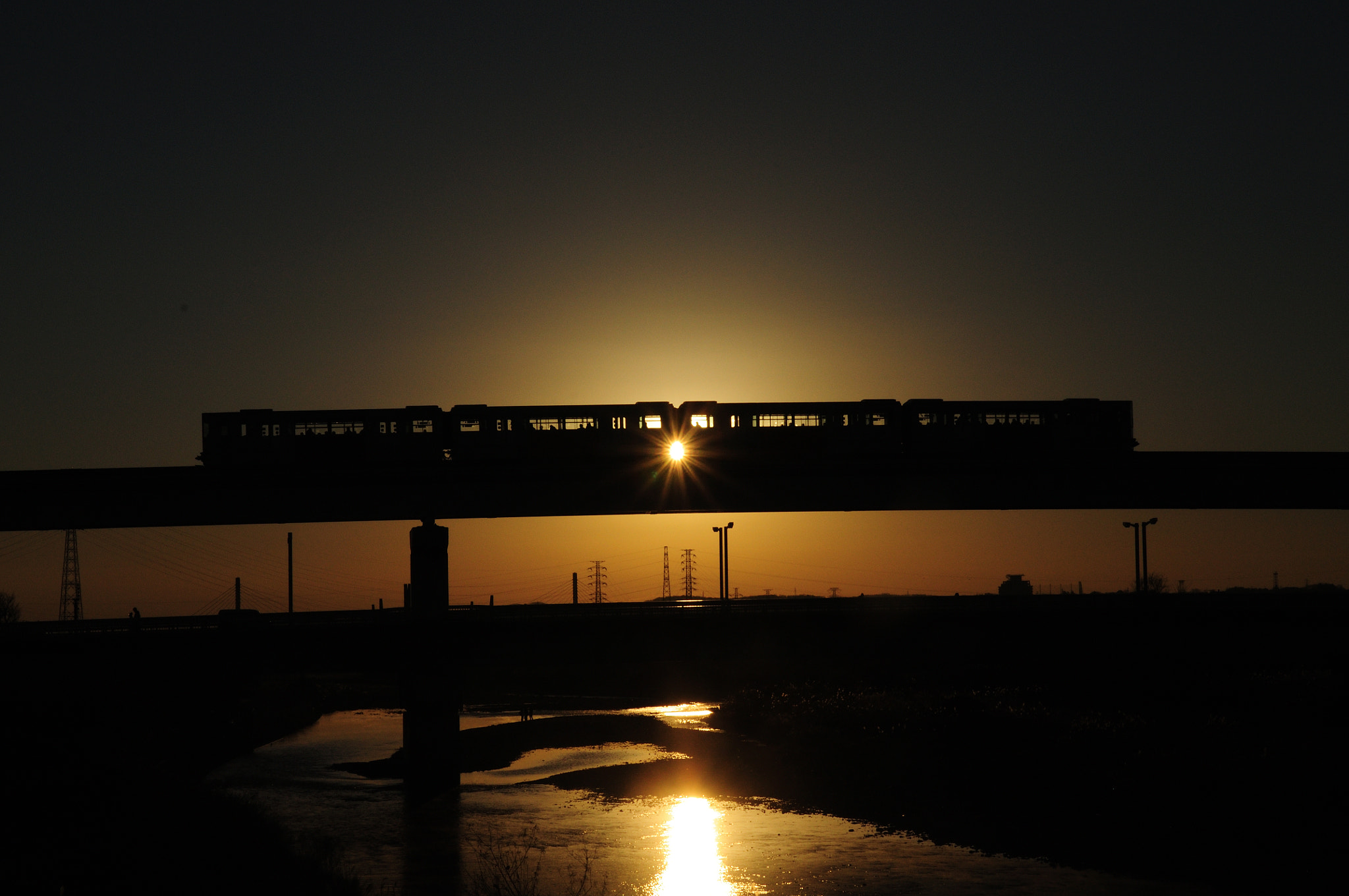 Nikon D5000 sample photo. Monorail photography