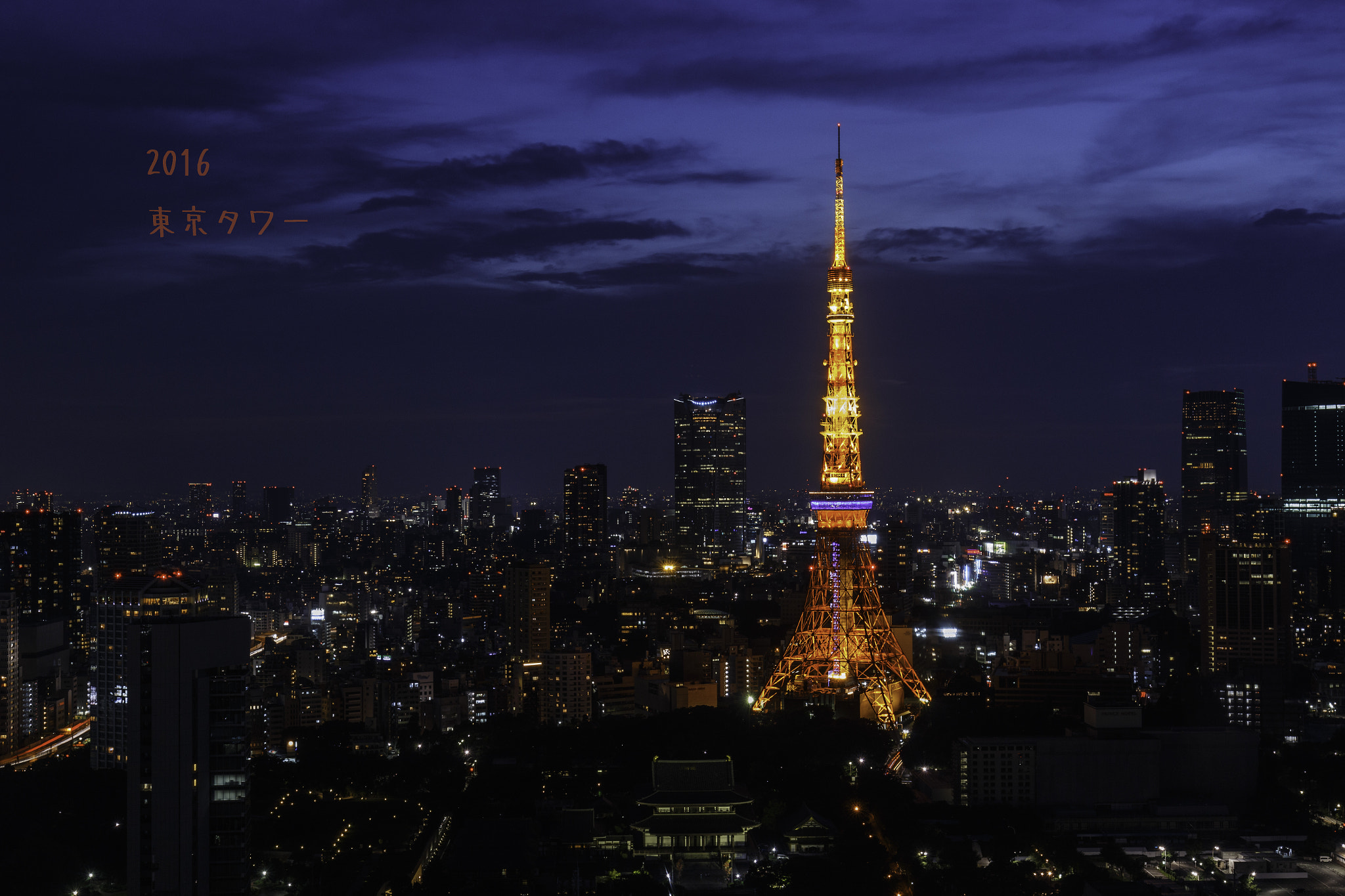 Canon EF 16-35mm F4L IS USM sample photo. Japan tokyo tower photography