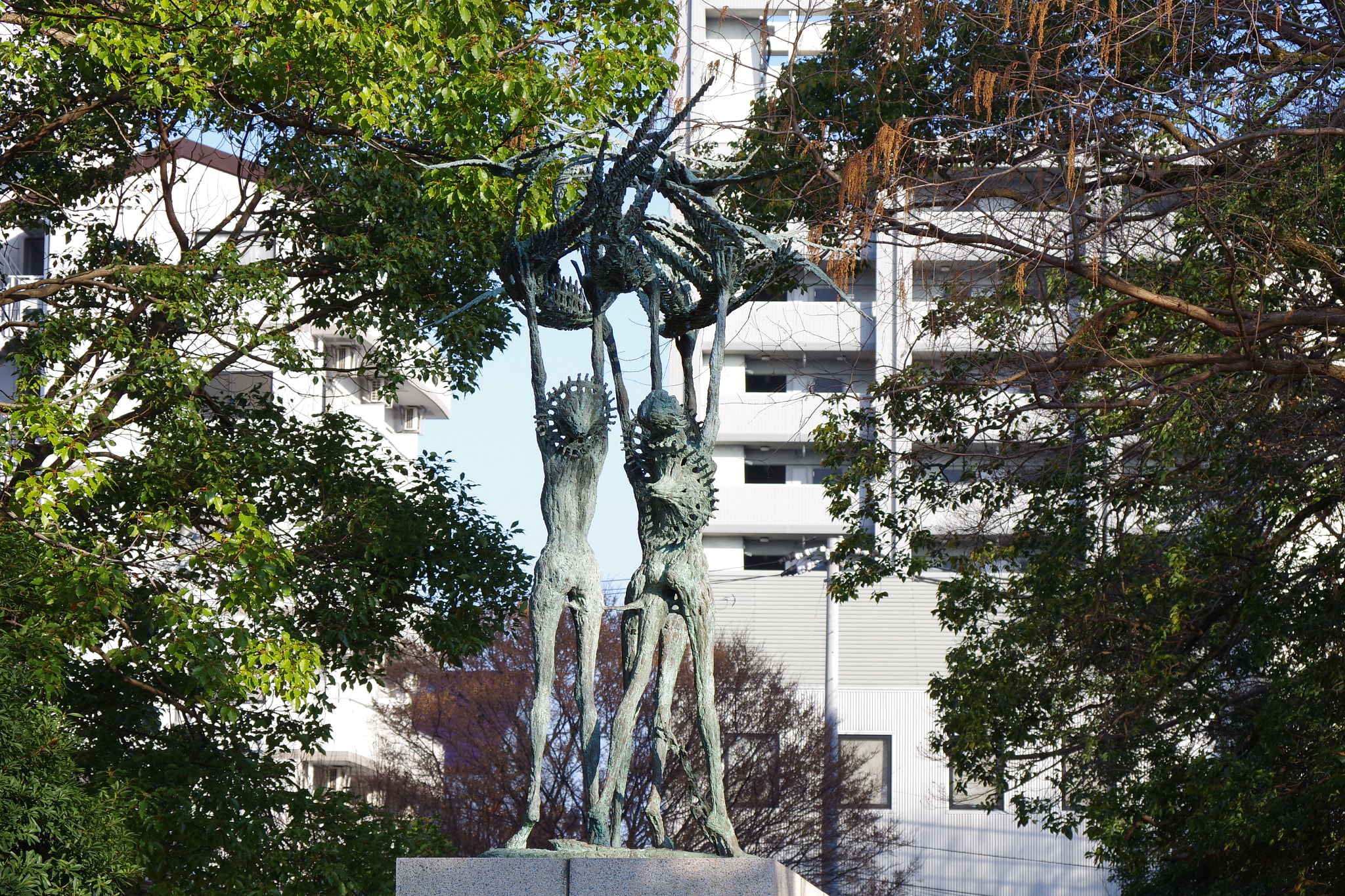 Pentax smc DA 50-200mm F4-5.6 ED WR sample photo. Statue photography