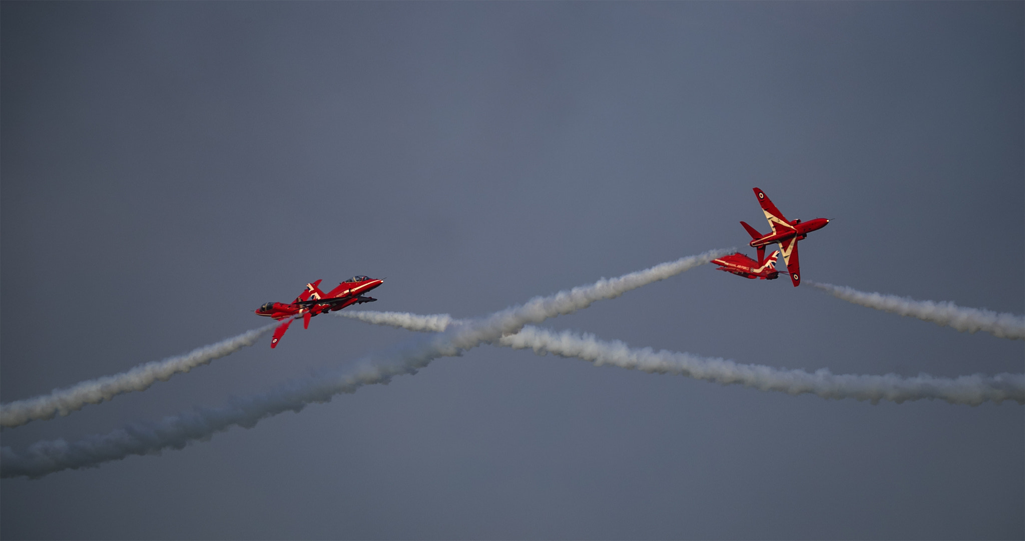 Canon EOS-1D X Mark II + Tamron SP 150-600mm F5-6.3 Di VC USD sample photo. Royal air force, red arrow photography