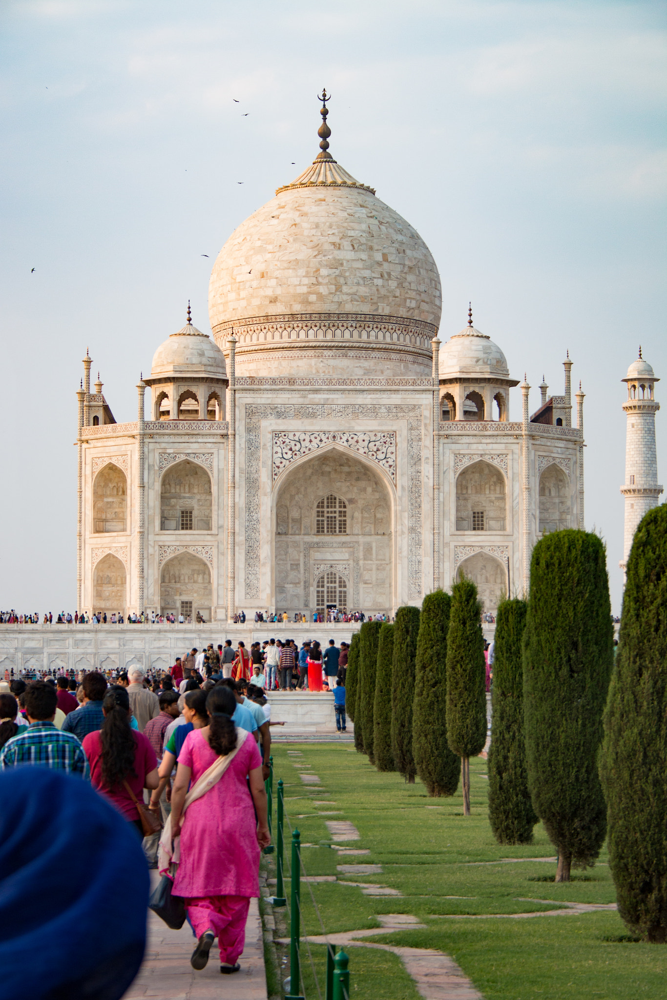 Canon EF-S 18-55mm F3.5-5.6 II sample photo. Taj mahal photography