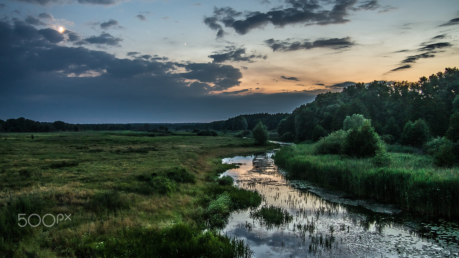 Olympus PEN E-PM2 sample photo. Sunset on the river photography