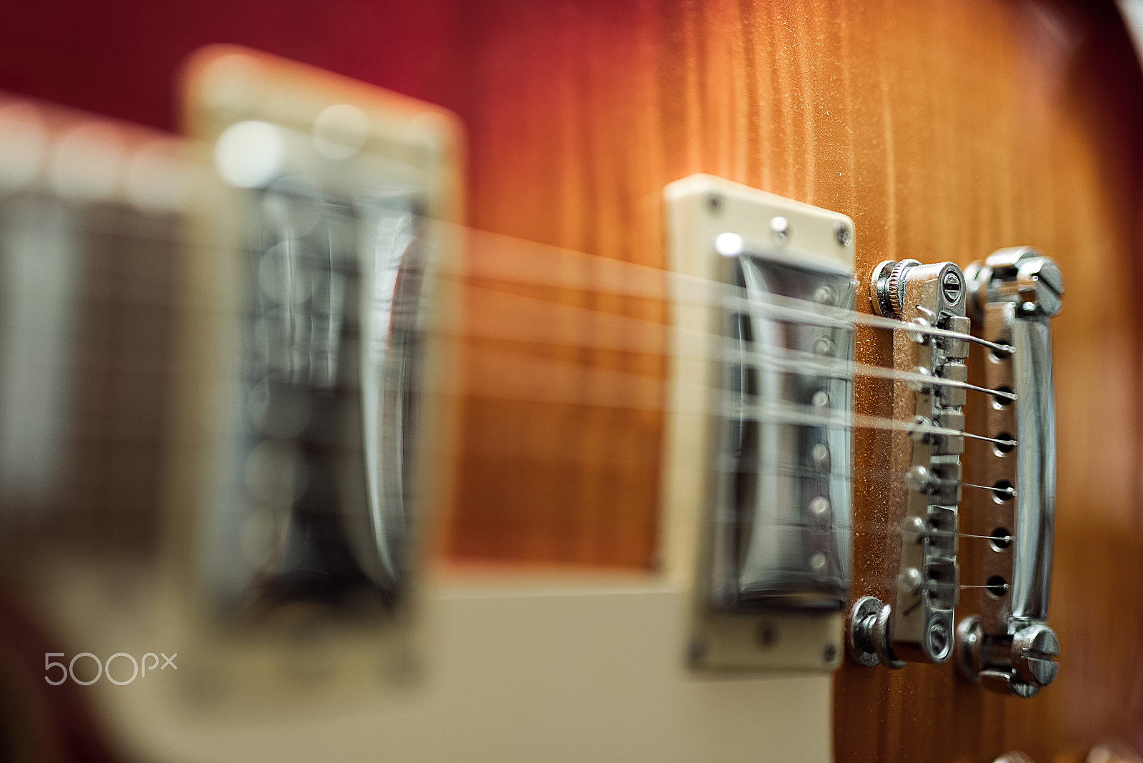 Nikon D610 sample photo. Guitar strings photography