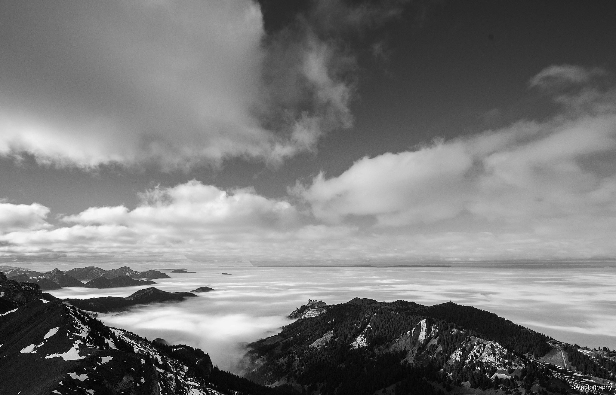 Nikon D3100 + Tamron SP AF 10-24mm F3.5-4.5 Di II LD Aspherical (IF) sample photo. Sea of clouds day 2 happy new year 2017 photography