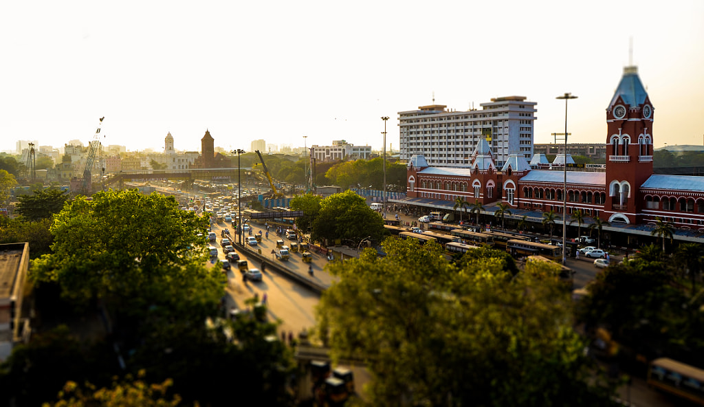 Chennai Central by Vignesh Kumar on 500px.com