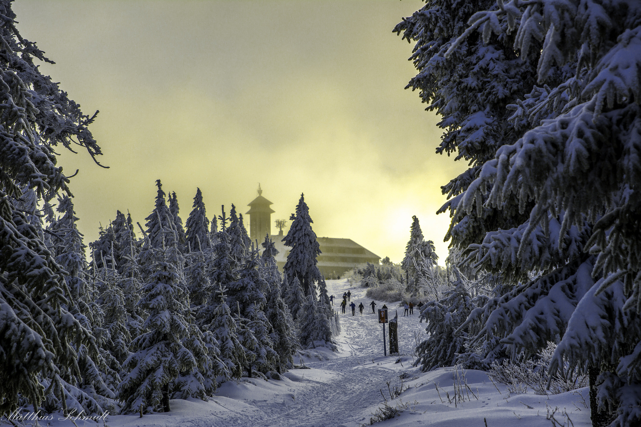 Nikon D7100 sample photo. Romantic winter landscape photography