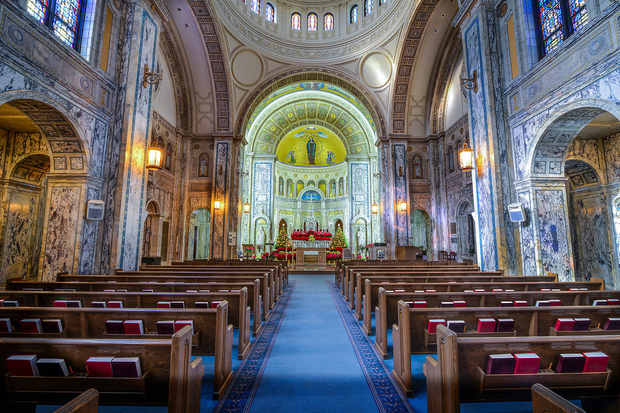 Nikon D800 + Tokina AT-X 16-28mm F2.8 Pro FX sample photo. Our lady of angels chapel photography
