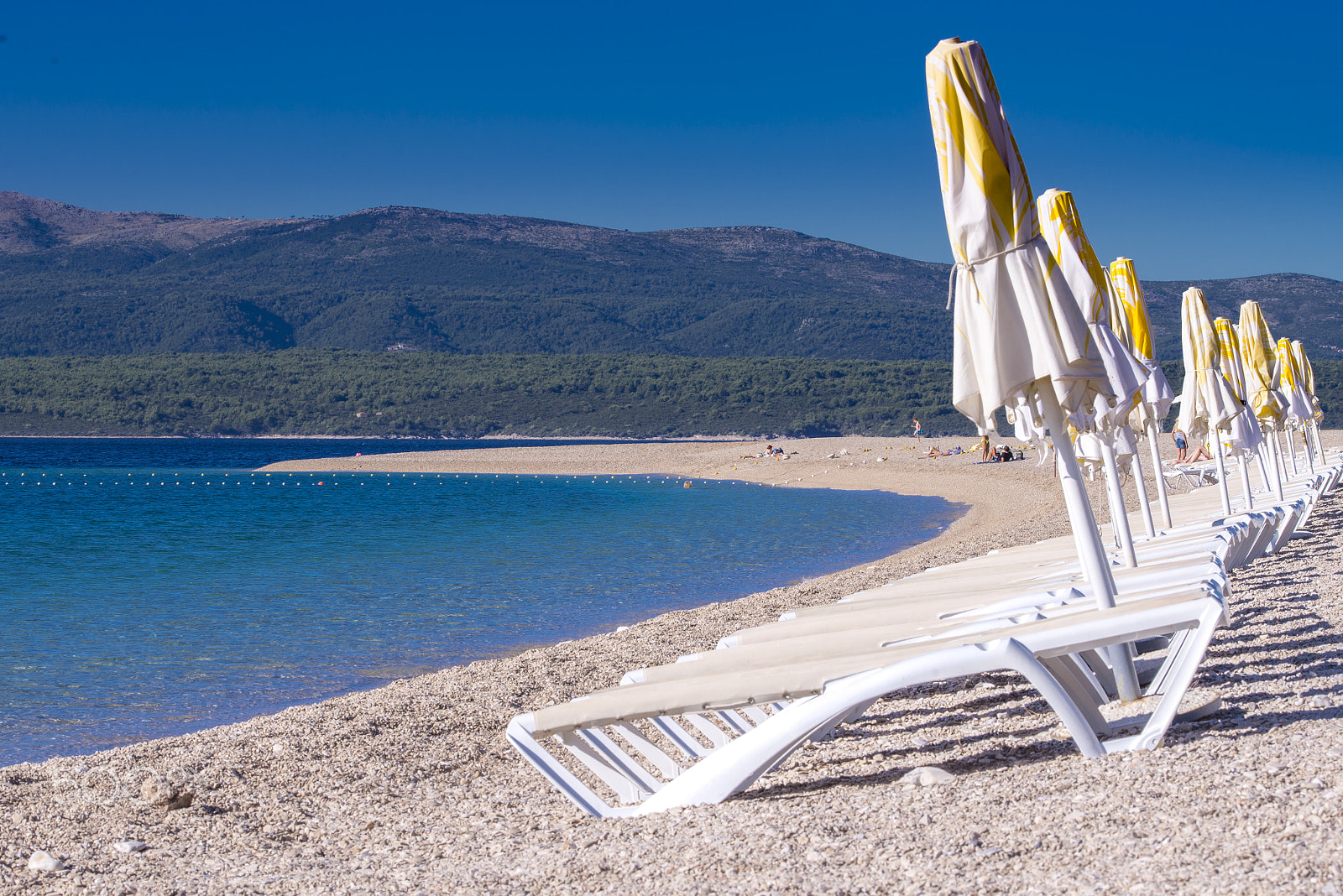 Sigma 105mm F2.8 EX DG OS HSM sample photo. Zlatni rat, bol, island of brac, croatia, dalmatia photography