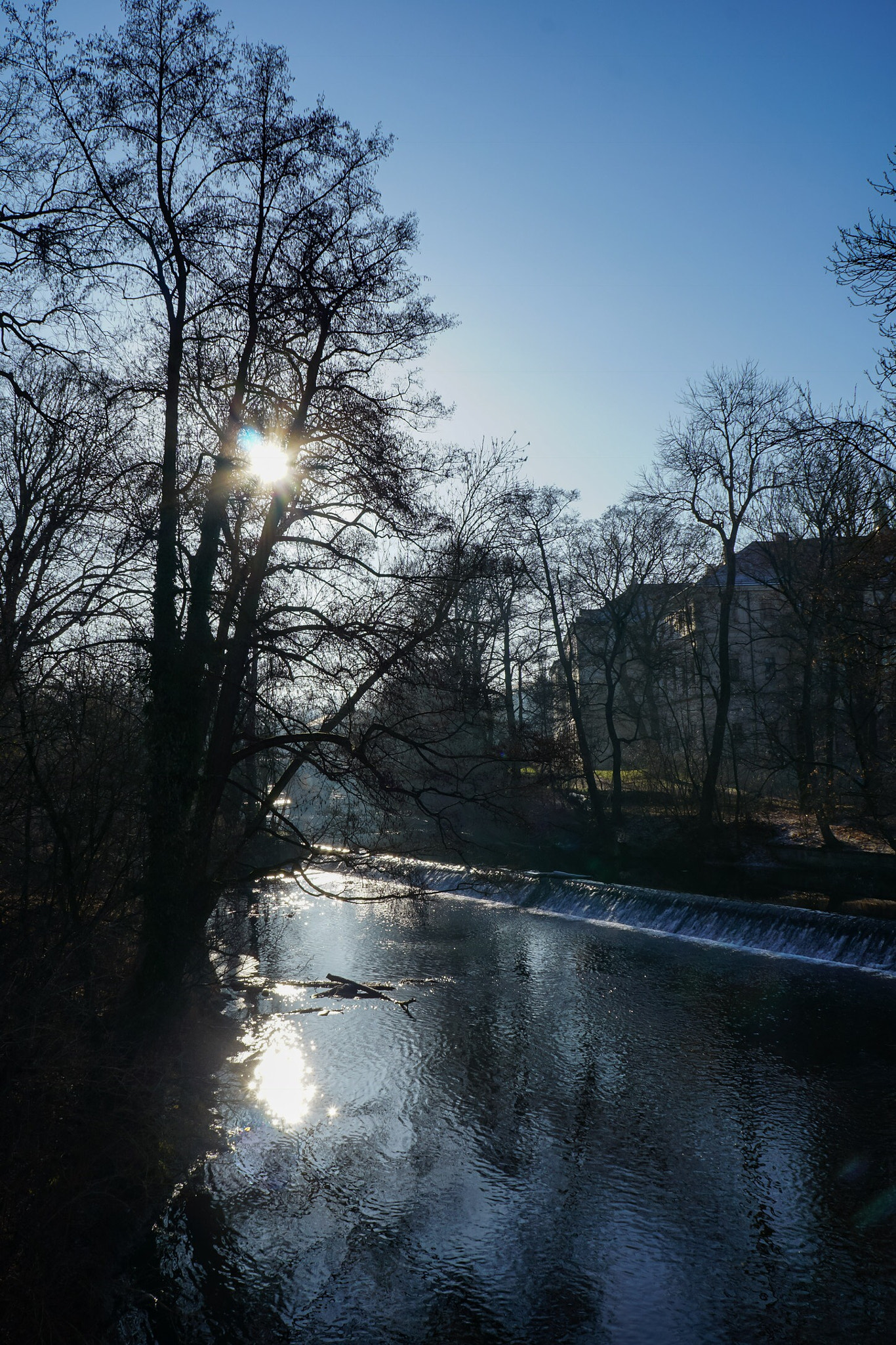 Sony a6000 + Tamron 18-200mm F3.5-6.3 Di III VC sample photo. Sylvester morning  at ilmpark, weimar photography