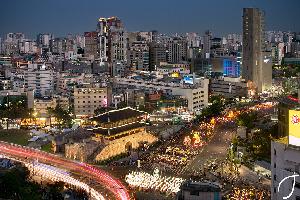 Panasonic Lumix DMC-GX7 sample photo. Seoul lotus lantern parade 2016 photography