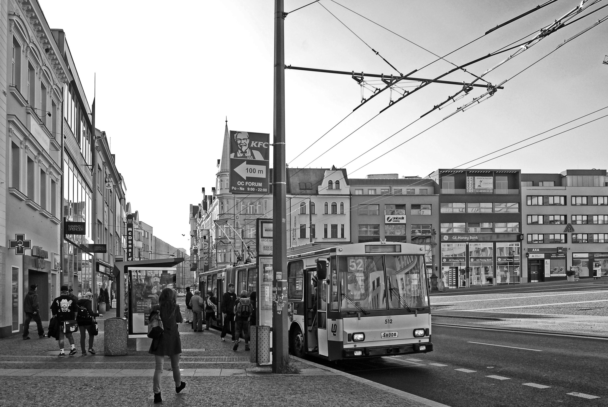 Nikon D200 sample photo. In the streets ofusti nad labem photography