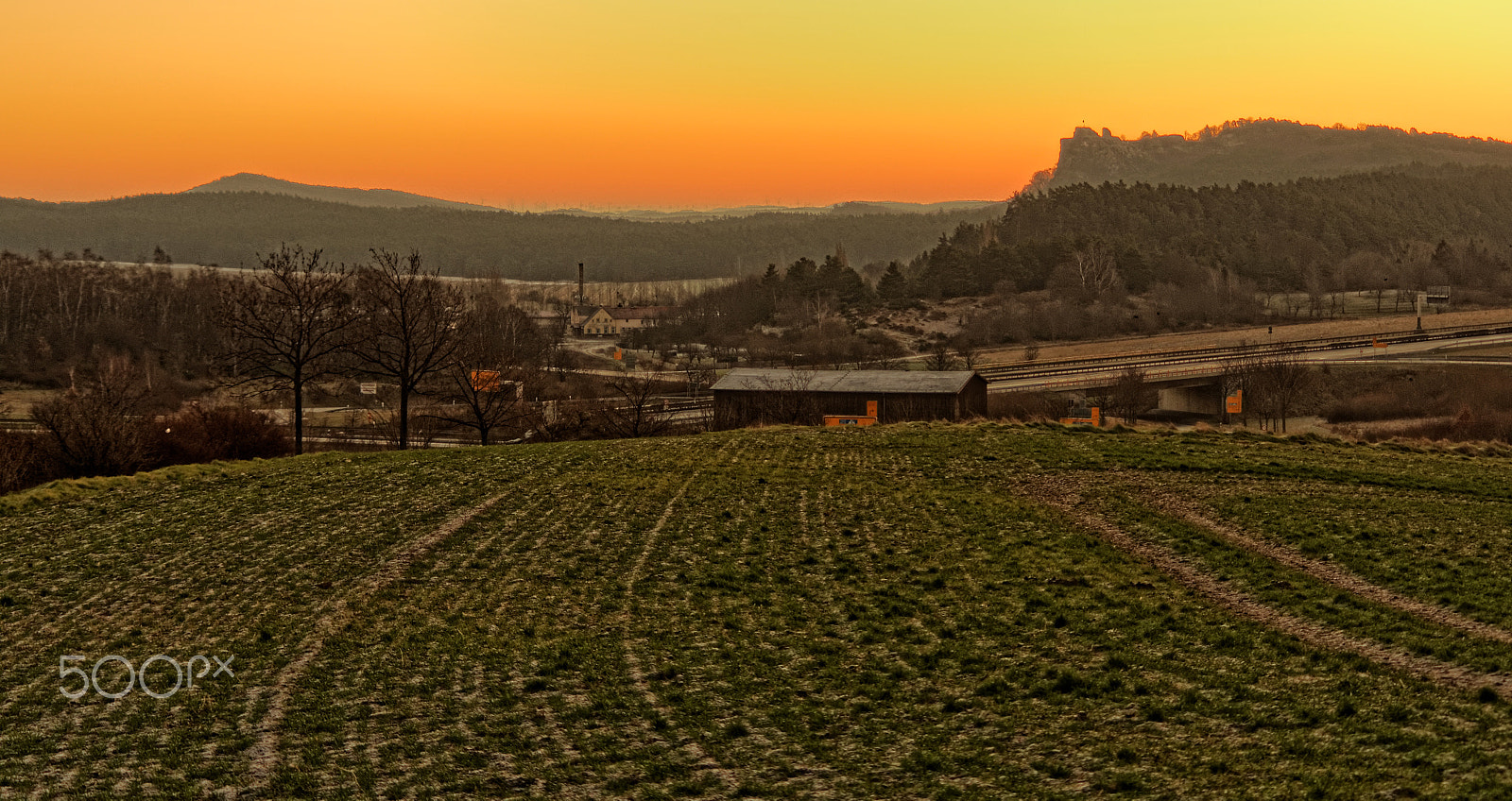 smc PENTAX-DA L 55-300mm F4-5.8 ED sample photo. New year morning panorama photography