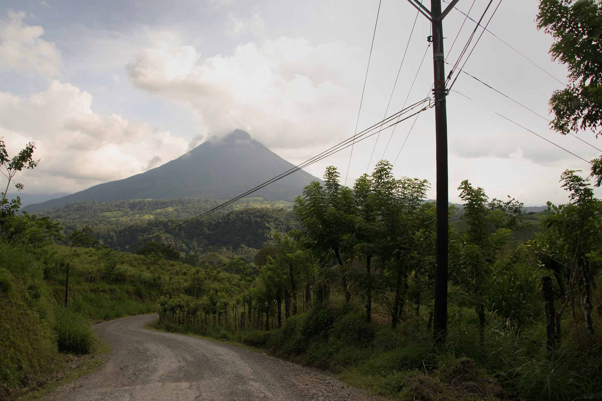 Sigma 28-300mm F3.5-6.3 DG Macro sample photo. Way to volcano photography