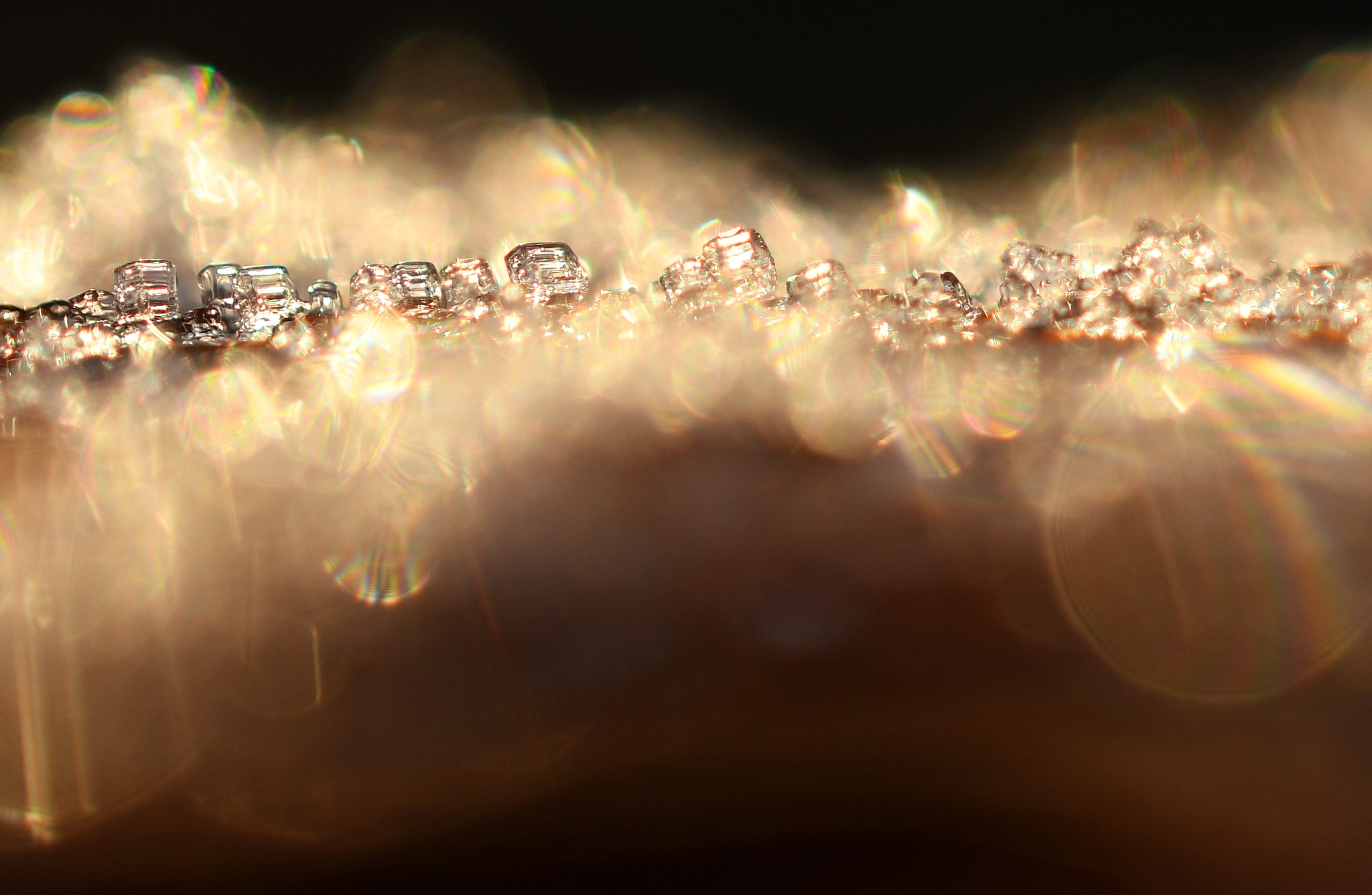Nikon AF-S DX Micro Nikkor 40mm F2.8 sample photo. Krystalky ledu - frazils photography