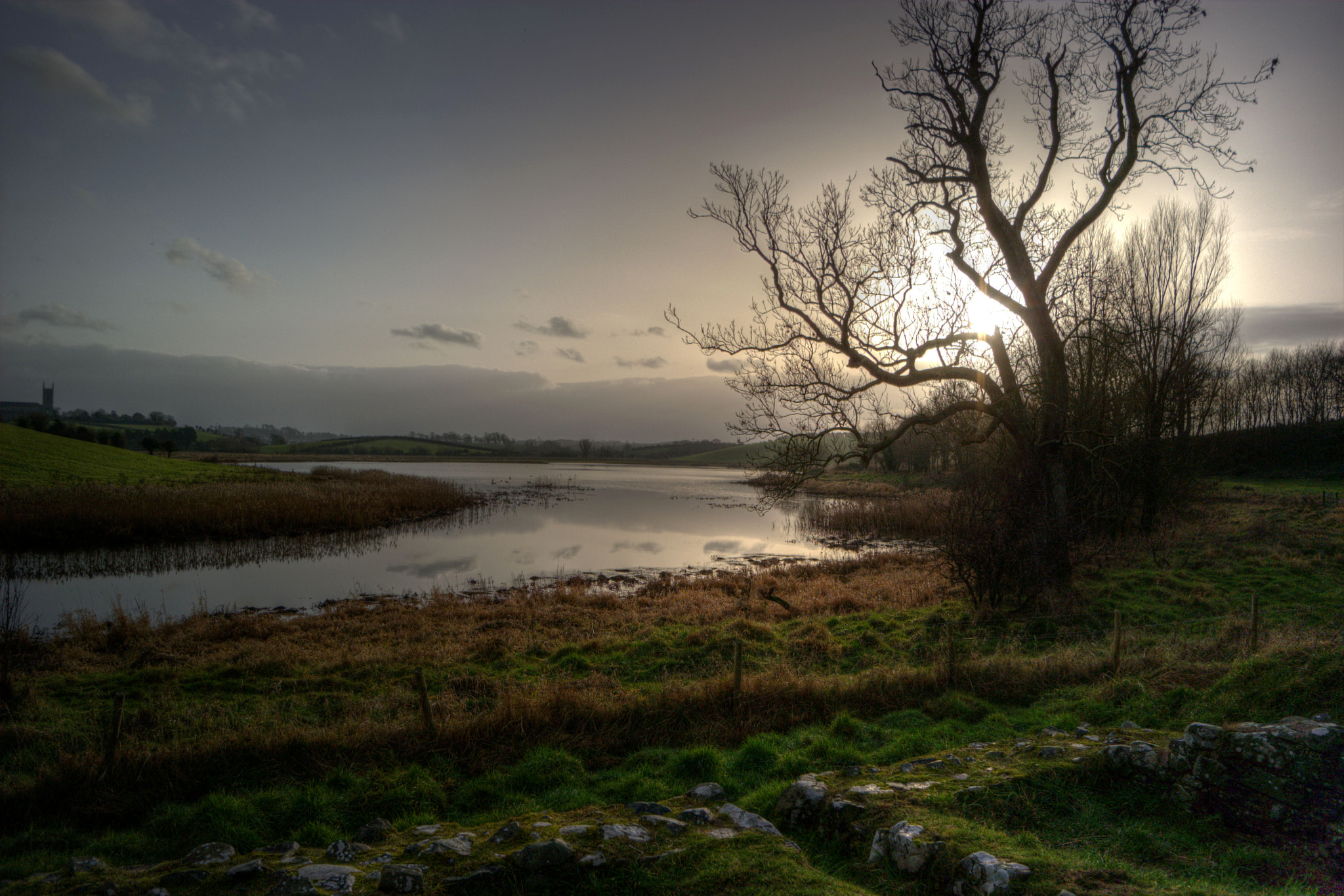Samsung NX2000 sample photo. Downpatrick from inch abbey photography