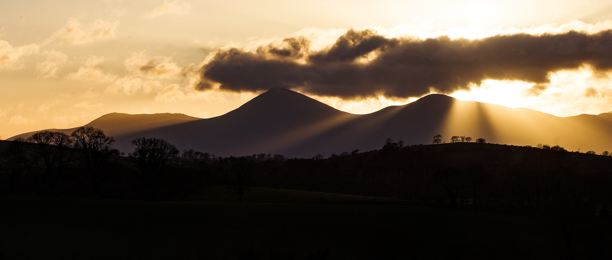 Nikon D3S sample photo. Mourne mountains northern ireland photography