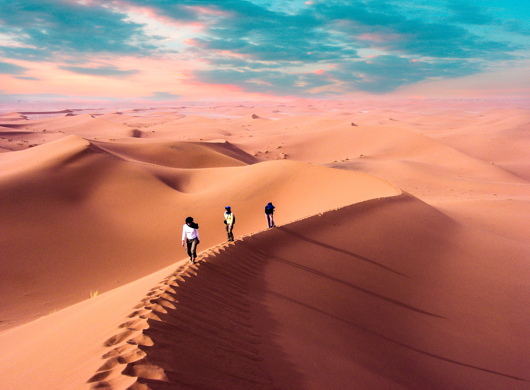 Nikon E5200 sample photo. Sur les dunes de  souss massa draa photography