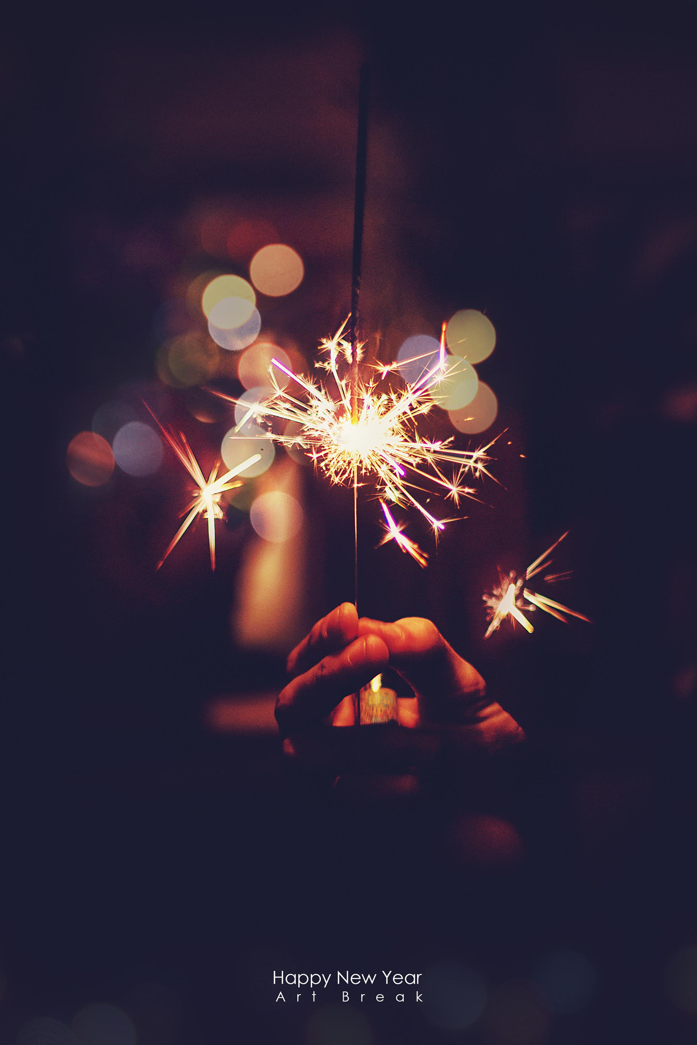 Nikon D3100 + Nikon AF-S Nikkor 50mm F1.4G sample photo. Happy new year photography