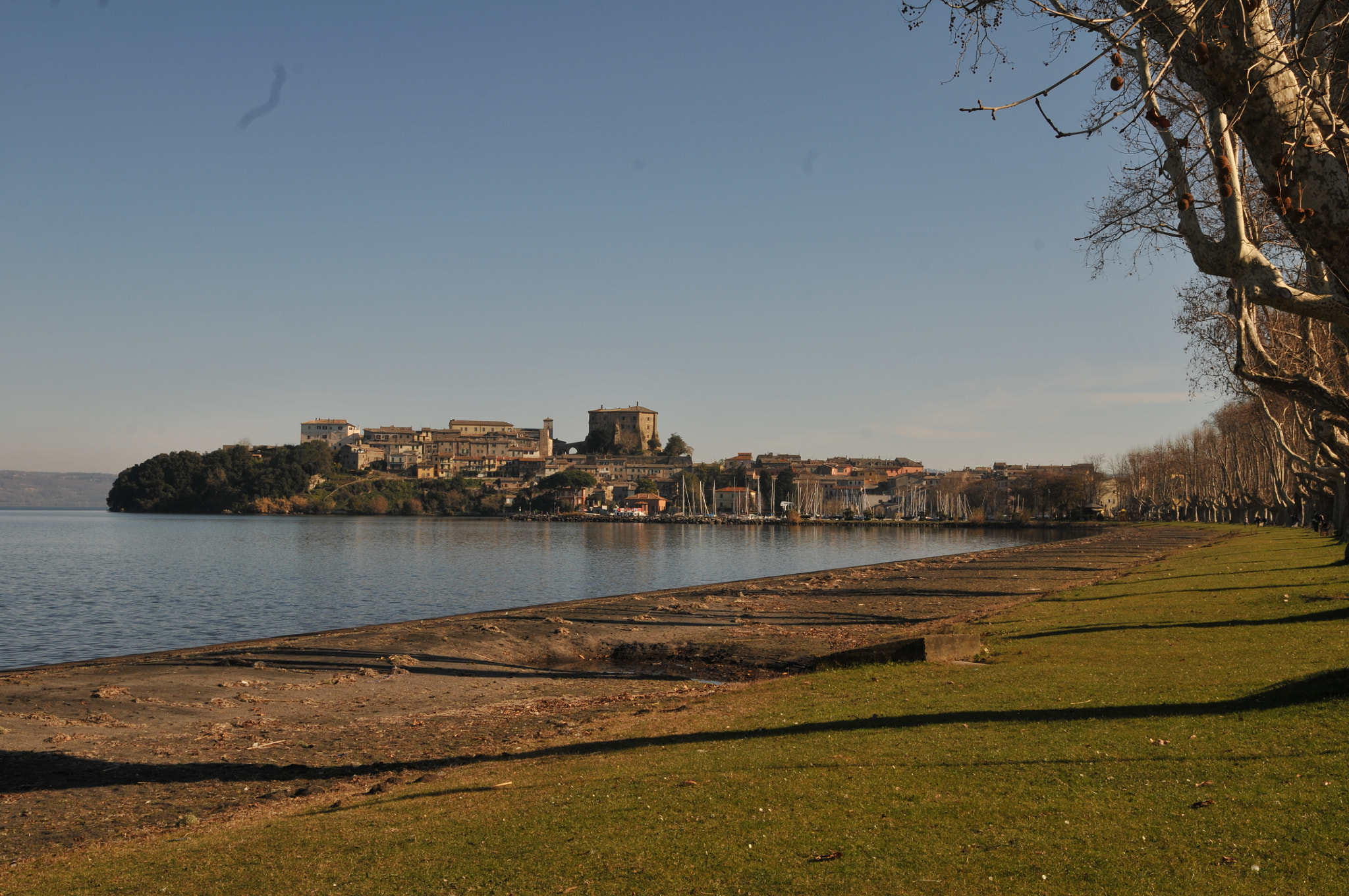 Nikon D300 + Sigma 18-50mm F2.8 EX DC Macro sample photo. Capodimonte , a small town in lazio , italy. photography