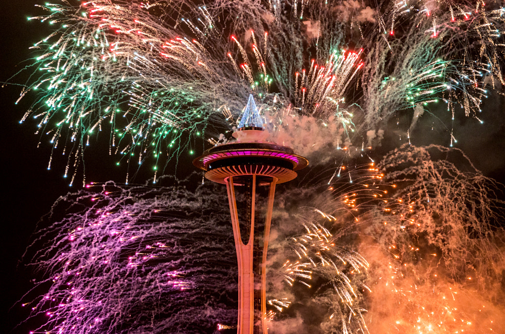 Happy New Year from Seattle! by Navid Baraty on 500px.com