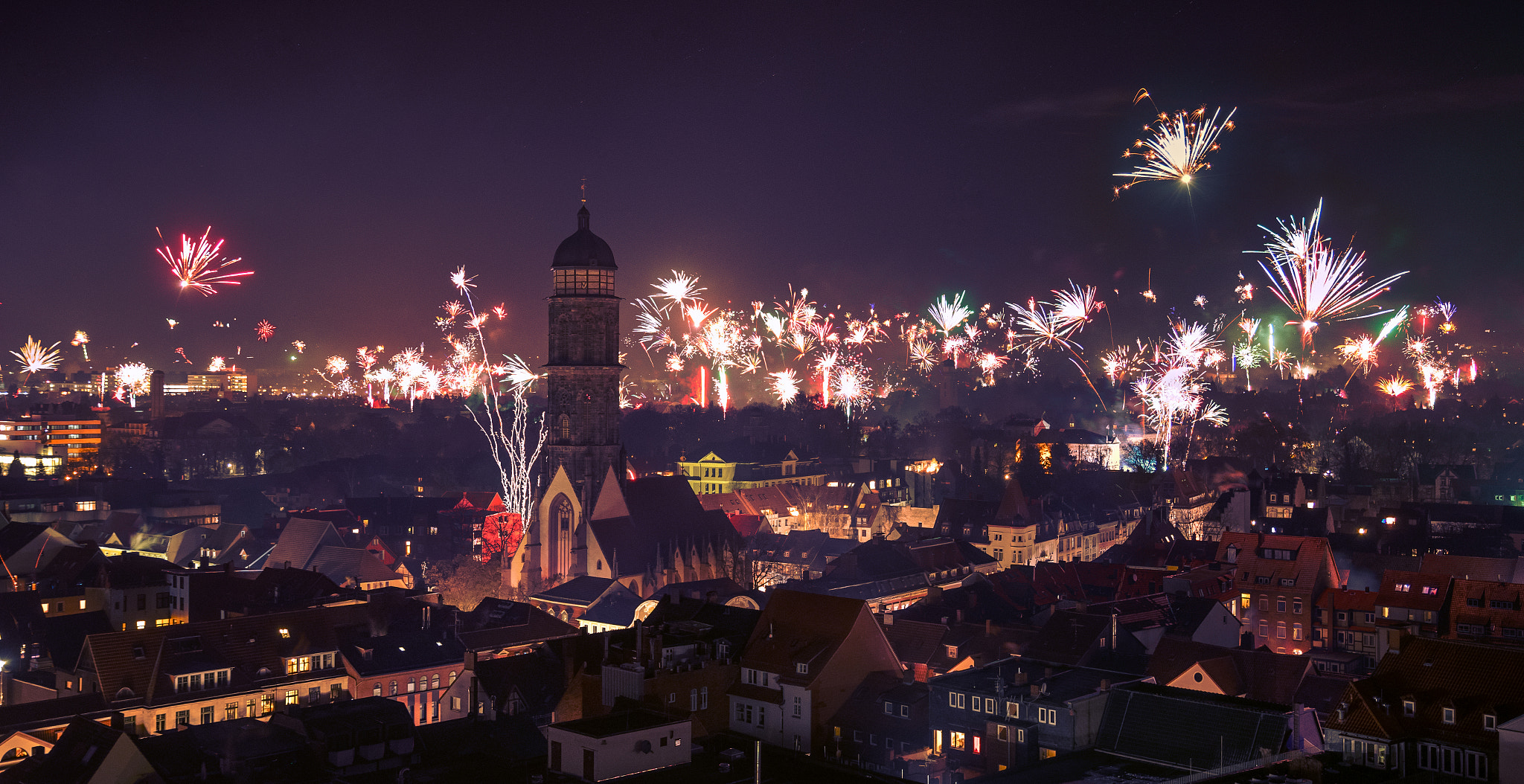 Canon EOS-1D X Mark II sample photo. New year's eve goettingen photography