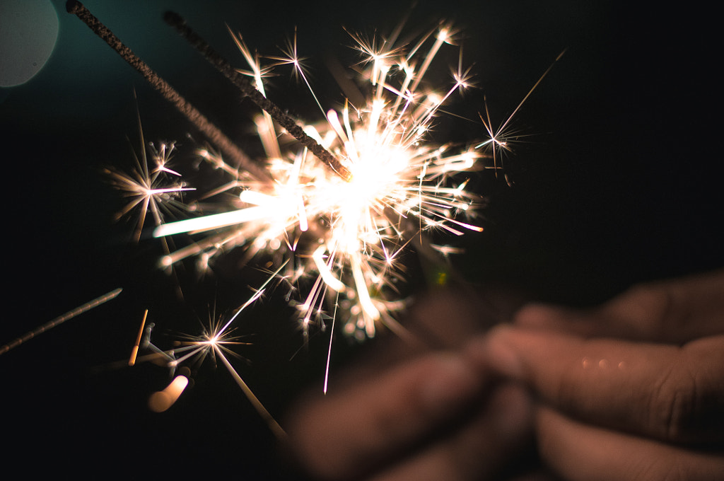 New Years Sparklers by Joseph Potchen on 500px.com