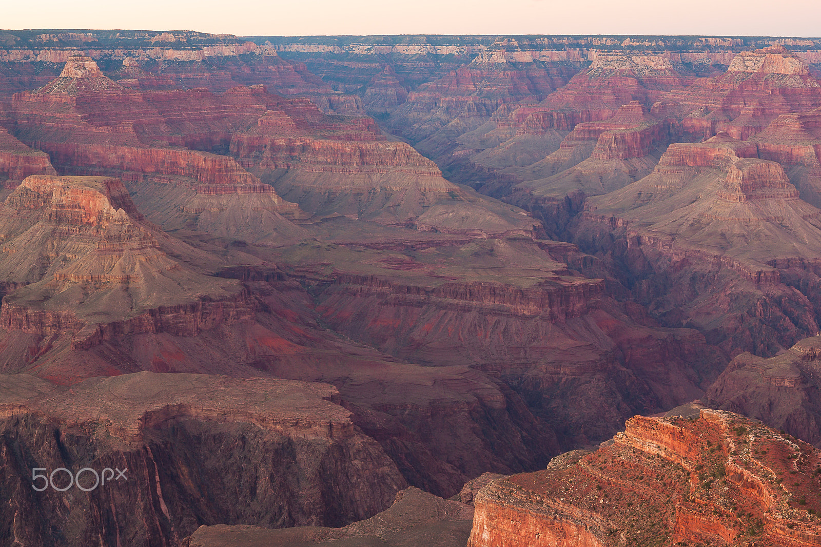 Canon EOS 500D (EOS Rebel T1i / EOS Kiss X3) sample photo. Grand canyon at dusk photography