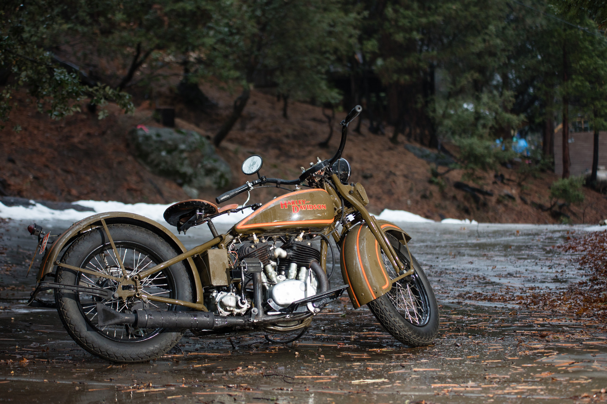 Sigma 70-200mm F2.8 EX DG OS HSM sample photo. 1931 harley v photography
