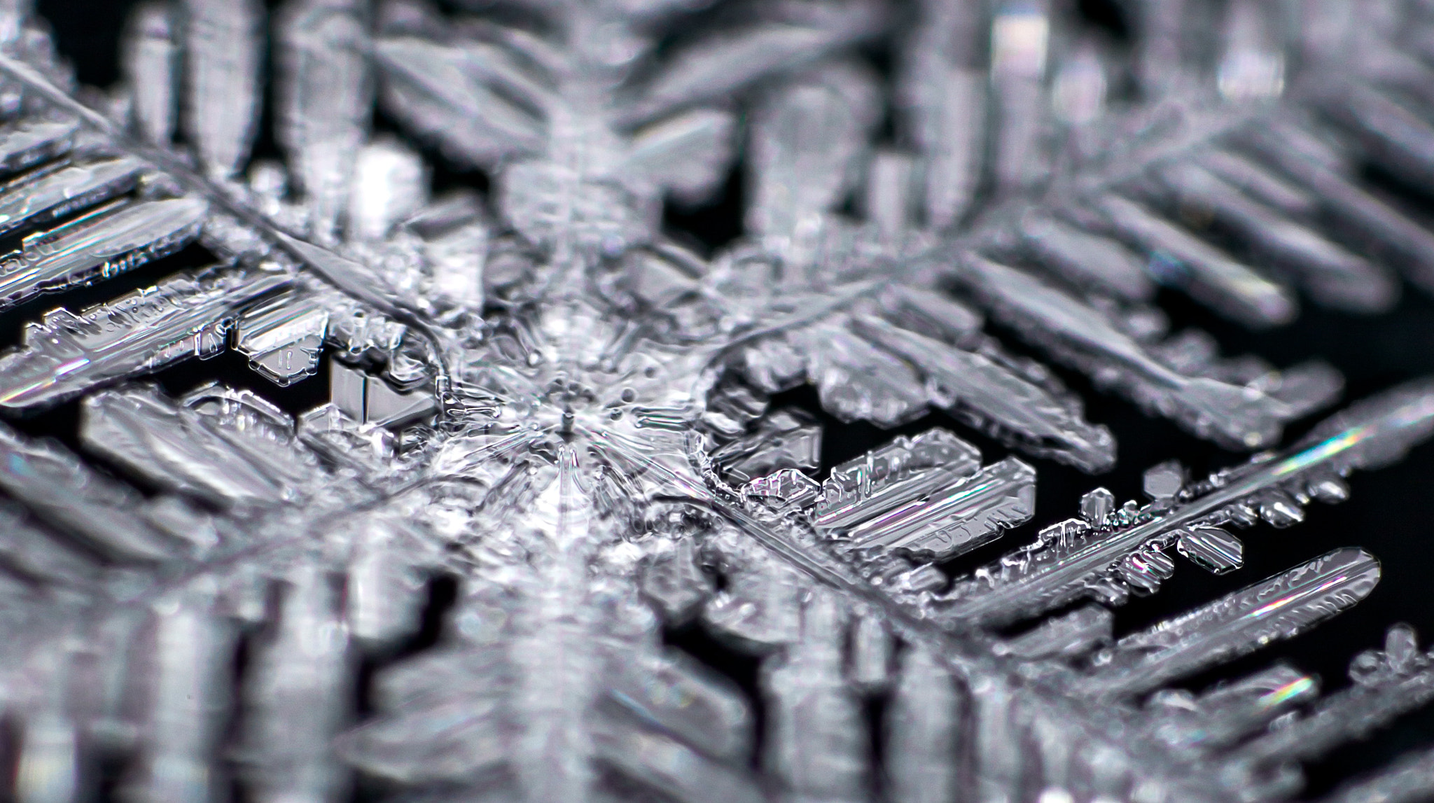 Canon MP-E 65mm F2.5 1-5x Macro Photo sample photo. Crystal slice photography