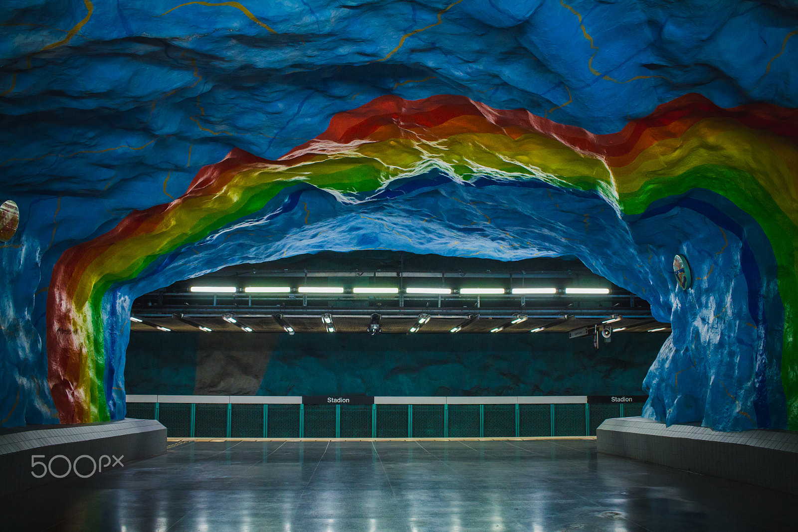 Canon EF-S 24mm F2.8 STM sample photo. Underground rainbow photography