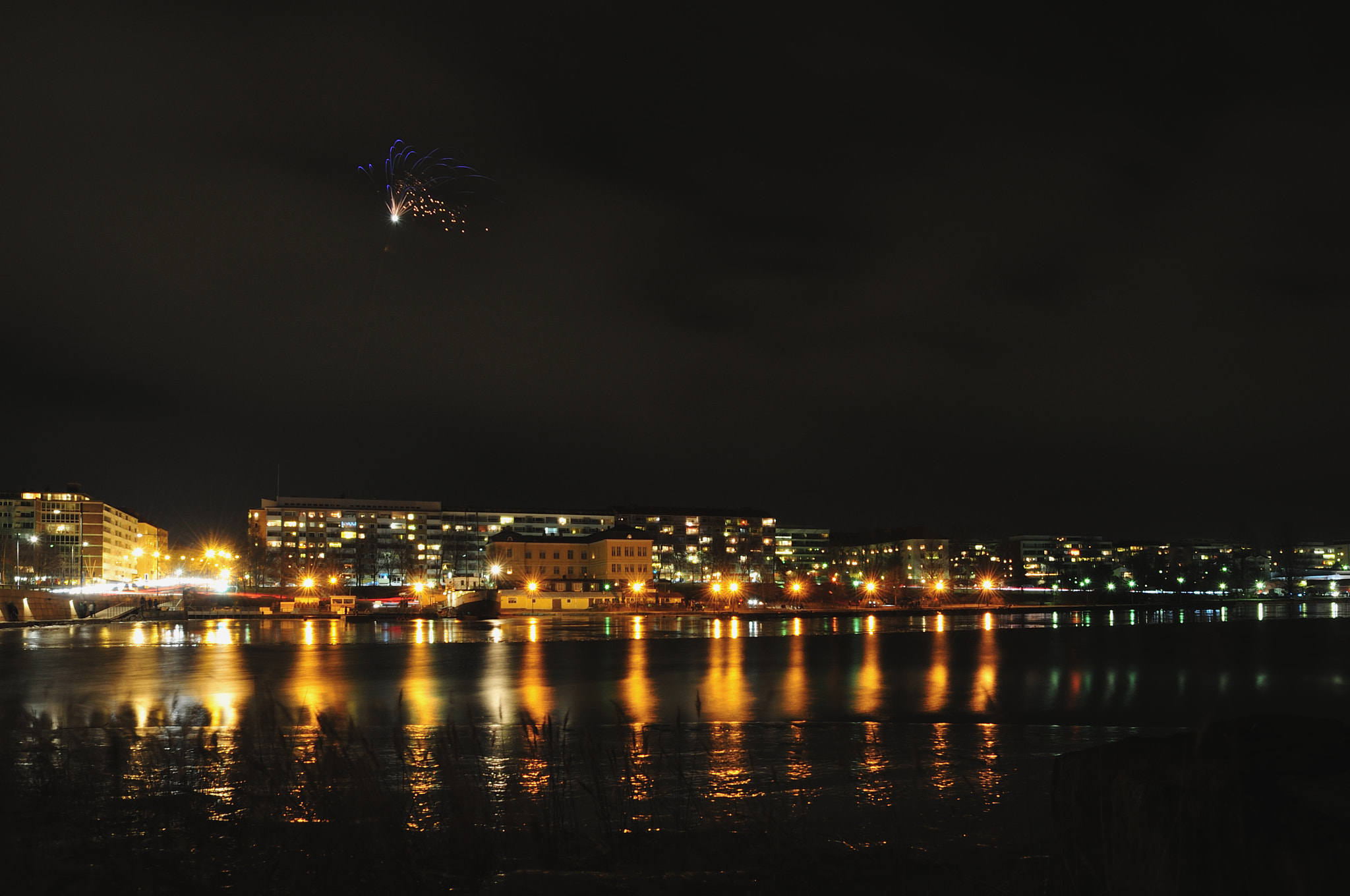 Nikon D300S sample photo. I saw fireworks over the town! photography