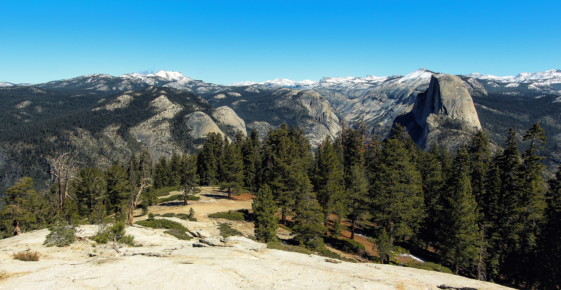 Canon EF-S 10-22mm F3.5-4.5 USM sample photo. Yosemite - sentinel dome view photography