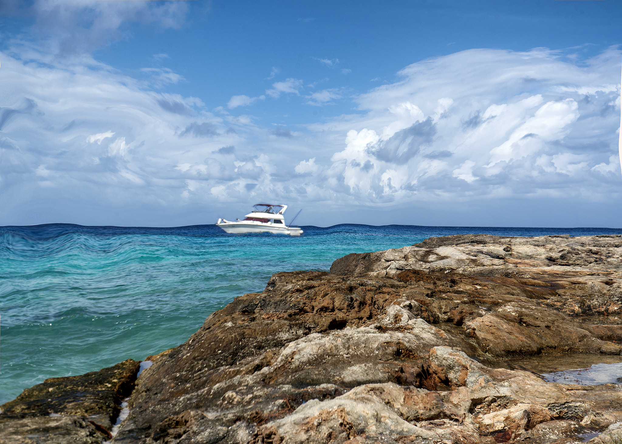 Sony FE 28-70mm F3.5-5.6 OSS sample photo. Ocean of waves photography