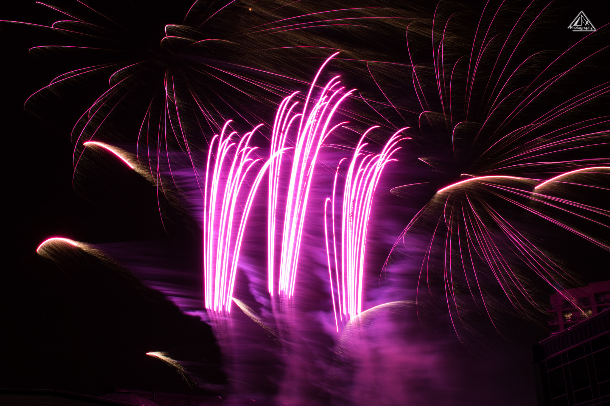 Canon EOS 750D (EOS Rebel T6i / EOS Kiss X8i) sample photo. 2017 new year's eve fireworks (3) photography