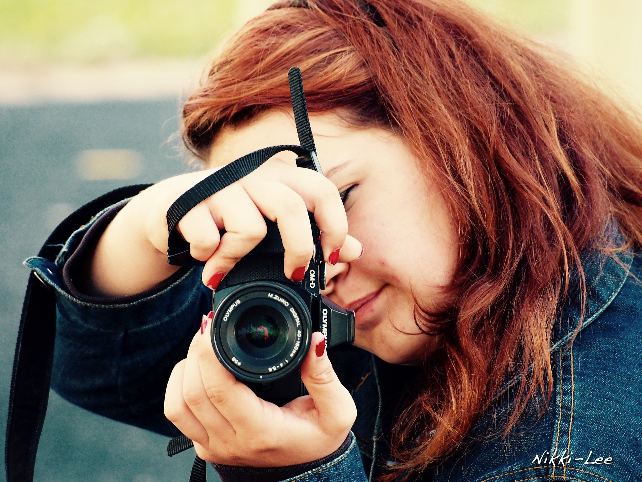 Olympus OM-D E-M5 sample photo. Smile photography