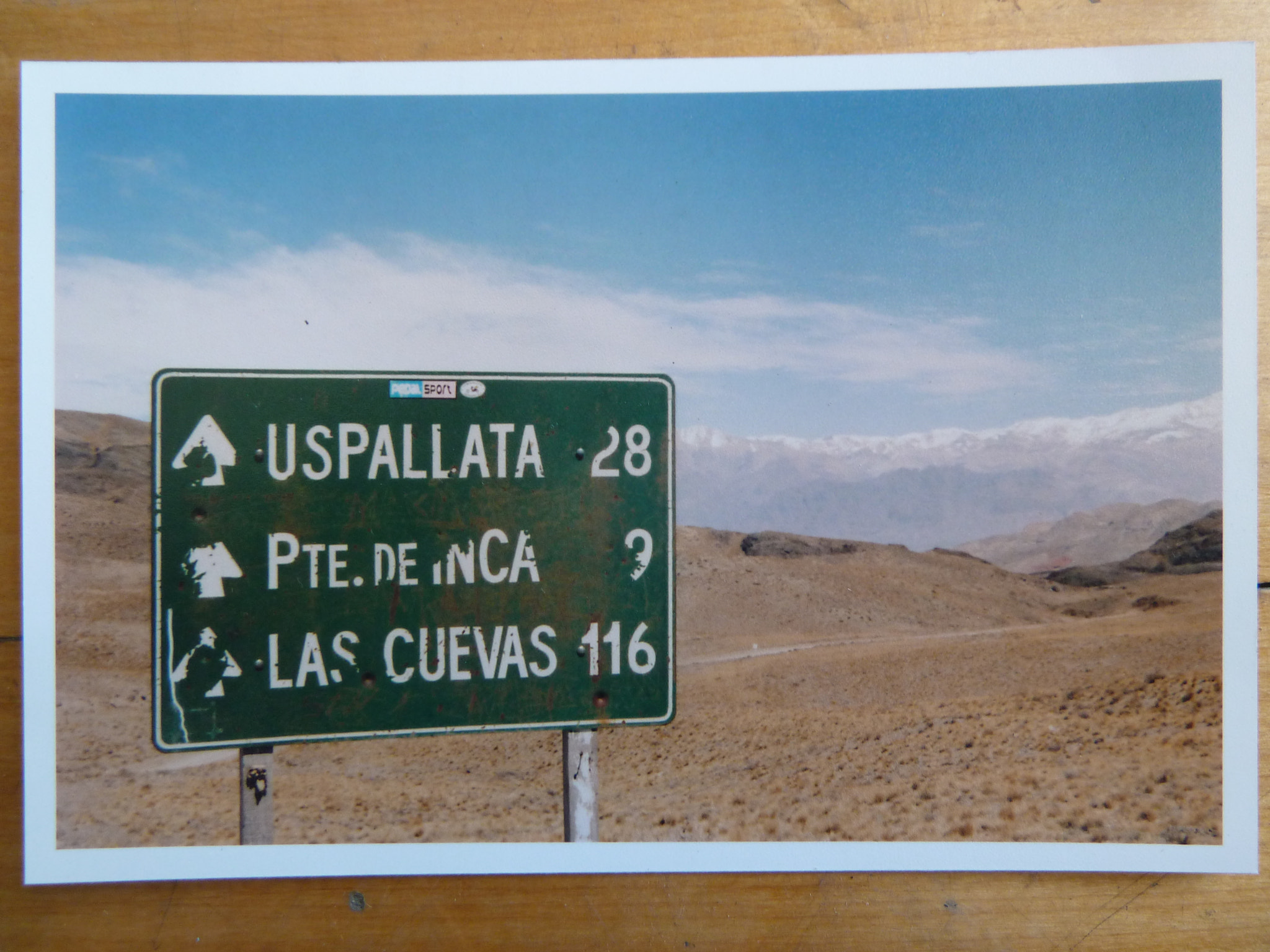 Panasonic Lumix DMC-ZS7 (Lumix DMC-TZ10) sample photo. Road sign in harsh conditions, argentina photography