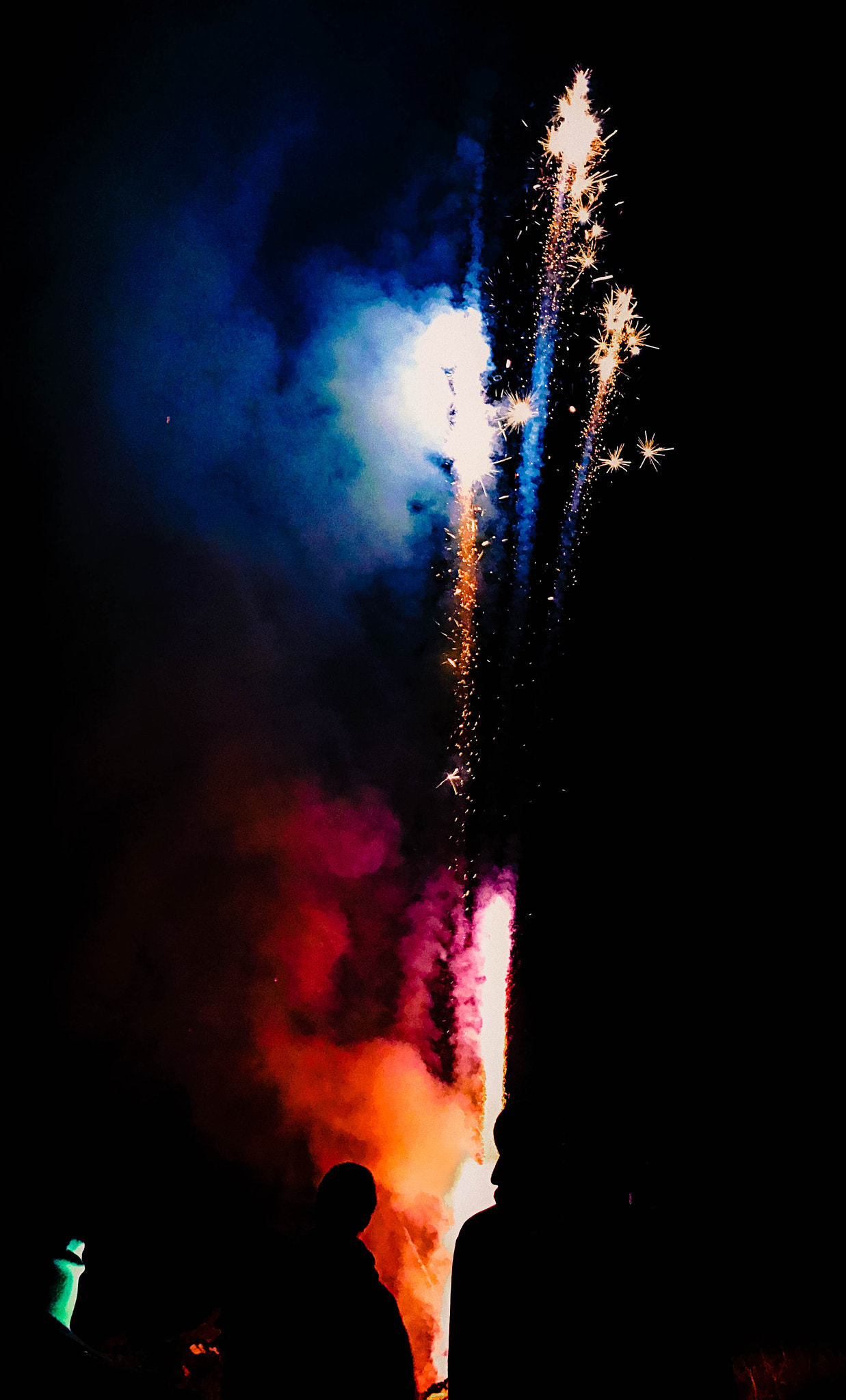 Apple iPhone 7 Plus sample photo. One, fireworks photography