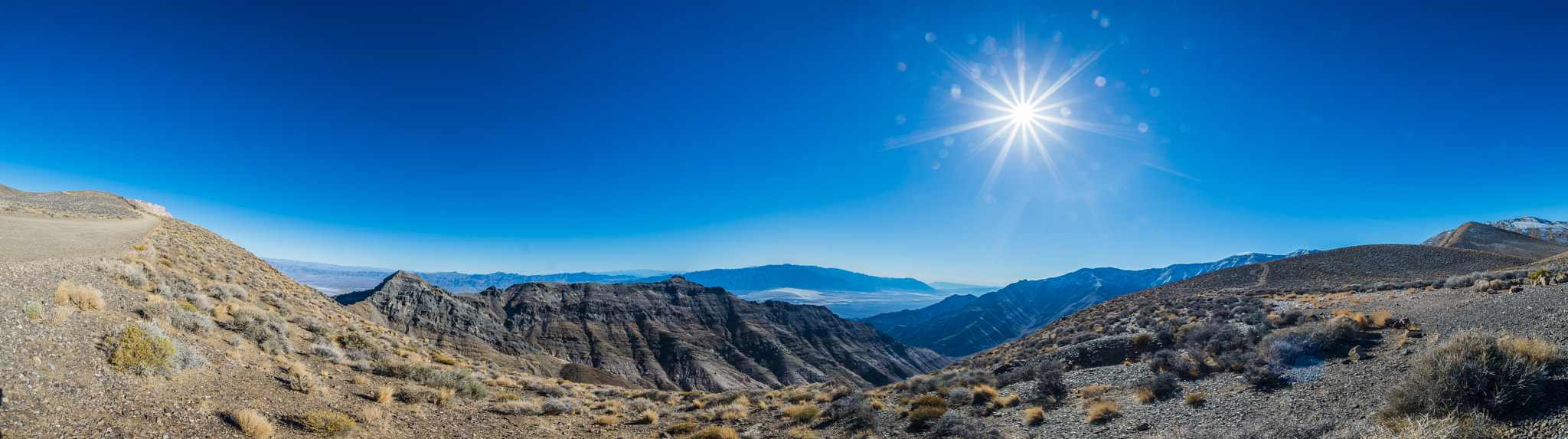 Nikon D4 + Samyang 12mm F2.8 ED AS NCS Fisheye sample photo. The death valley basin photography