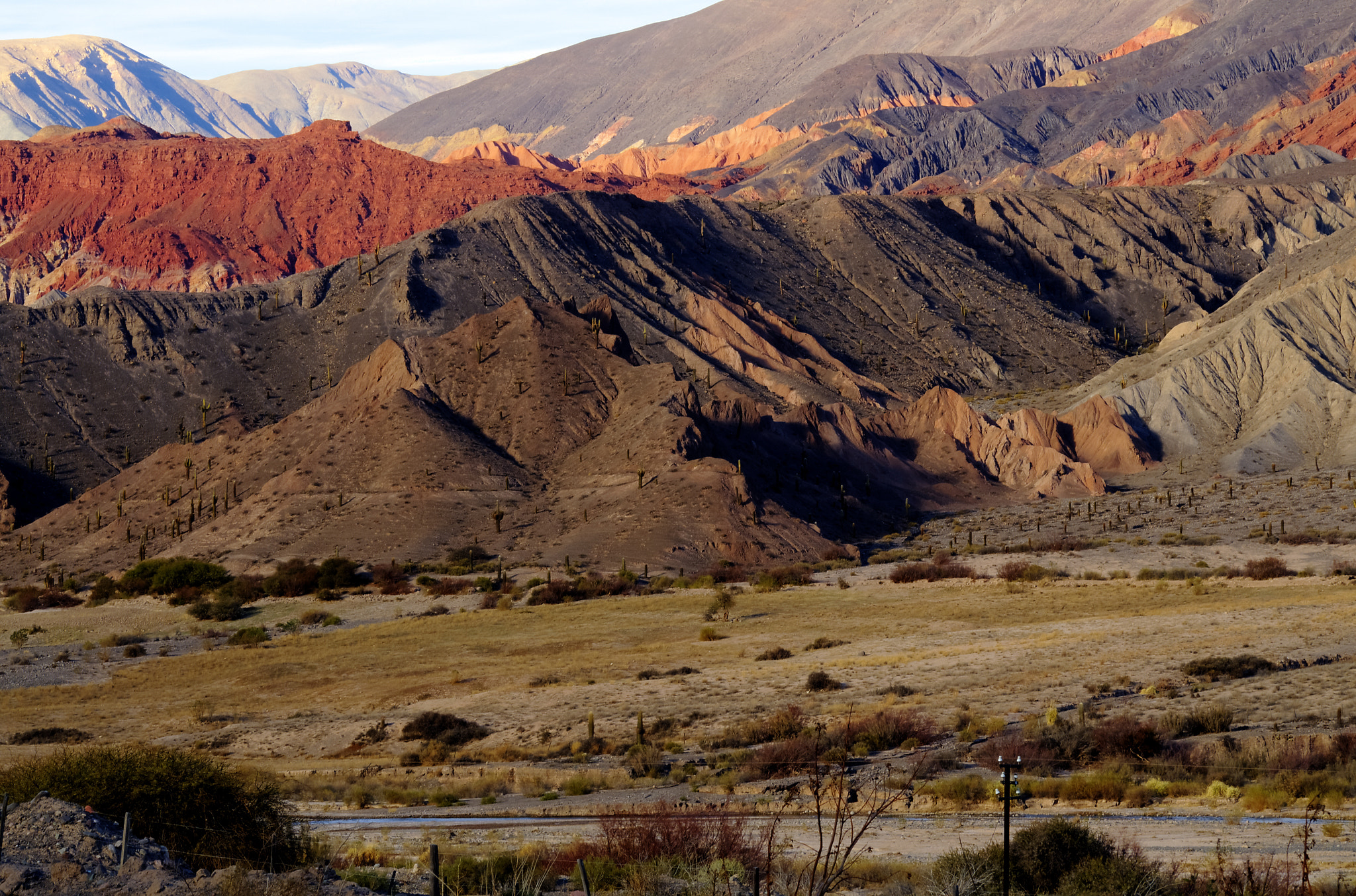 Nikon D7000 + AF Nikkor 70-210mm f/4-5.6 sample photo. Mountains in route to san antonio de los cobres photography