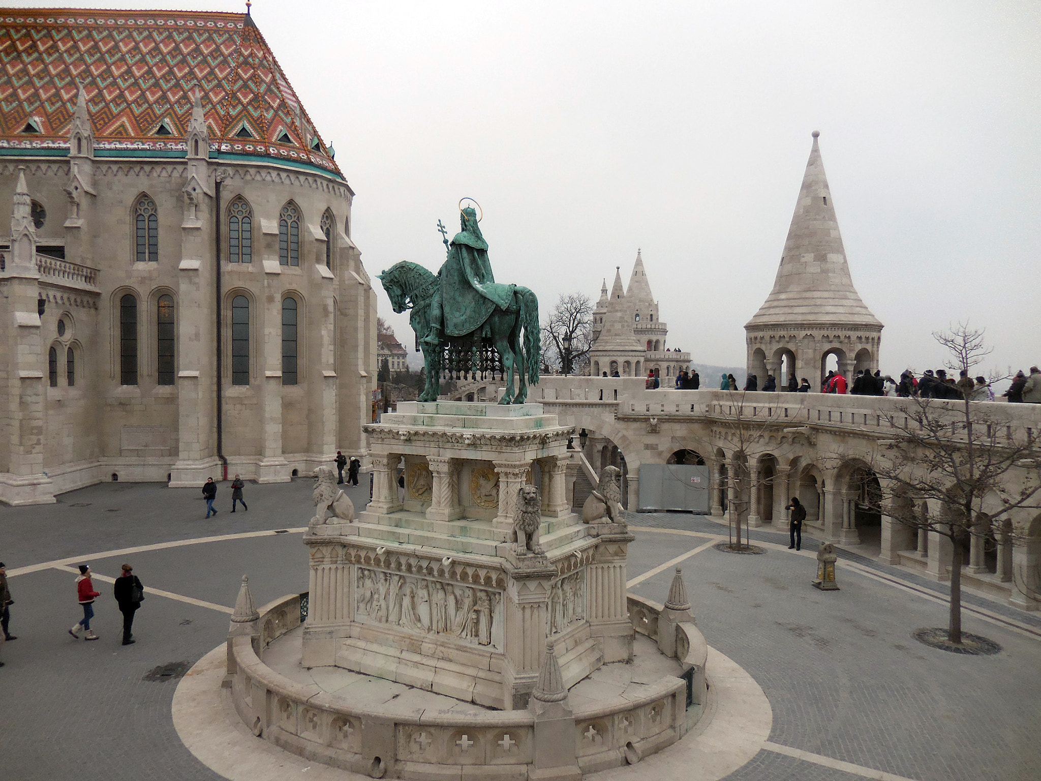 Nikon Coolpix S6800 sample photo. Budapest-matthias church, fisherman's bastion photography