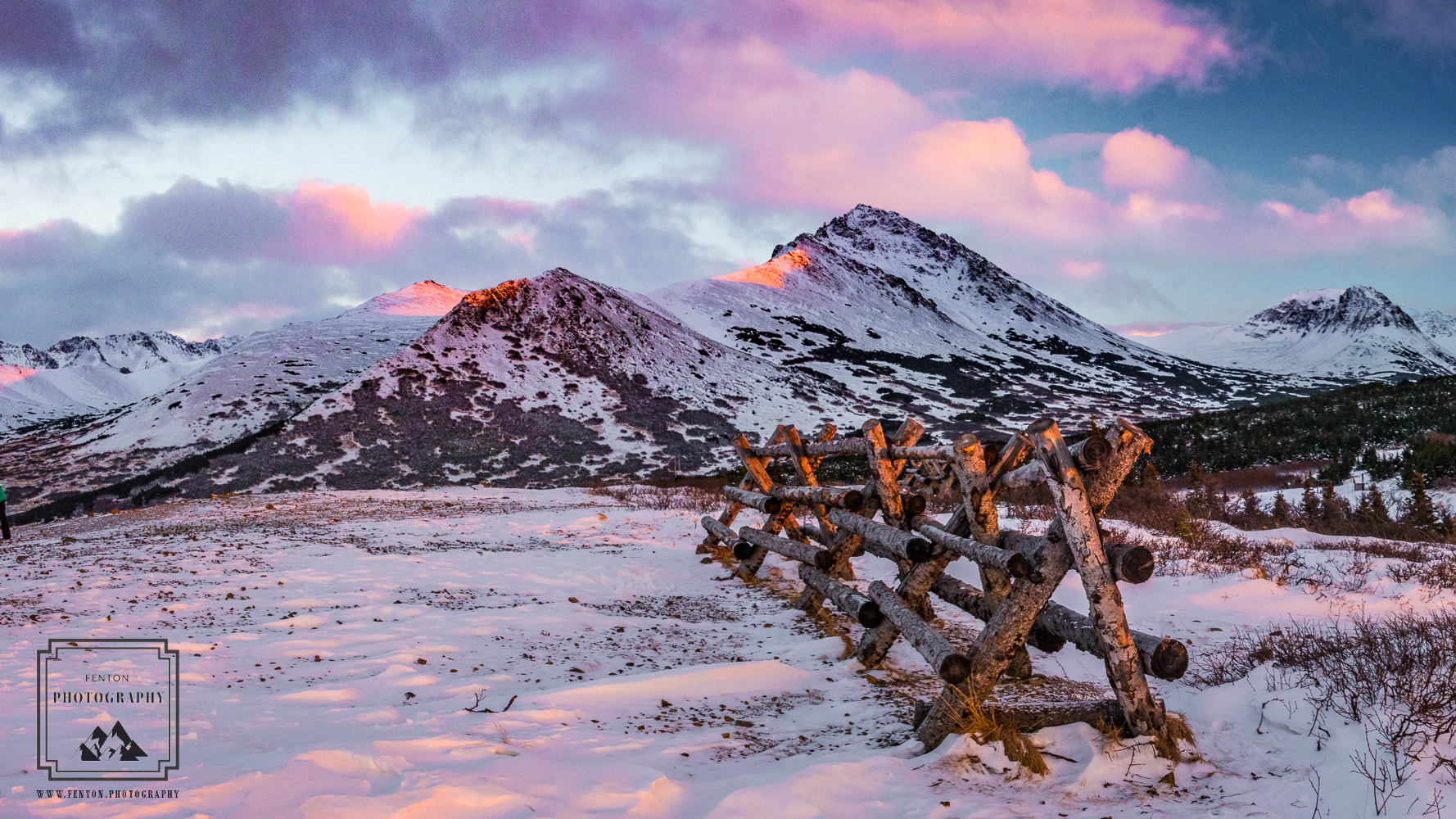 Canon EOS 760D (EOS Rebel T6s / EOS 8000D) sample photo. Winter sunset panorama photography