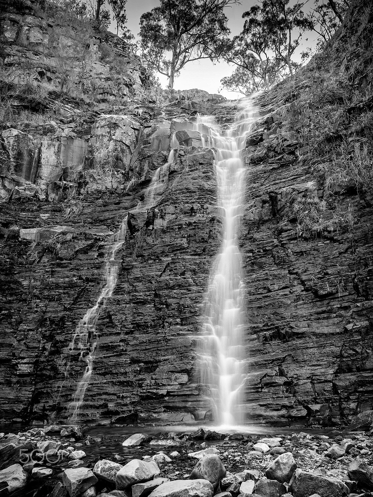 Olympus OM-D E-M5 + OLYMPUS M.9-18mm F4.0-5.6 sample photo. Silverband falls photography